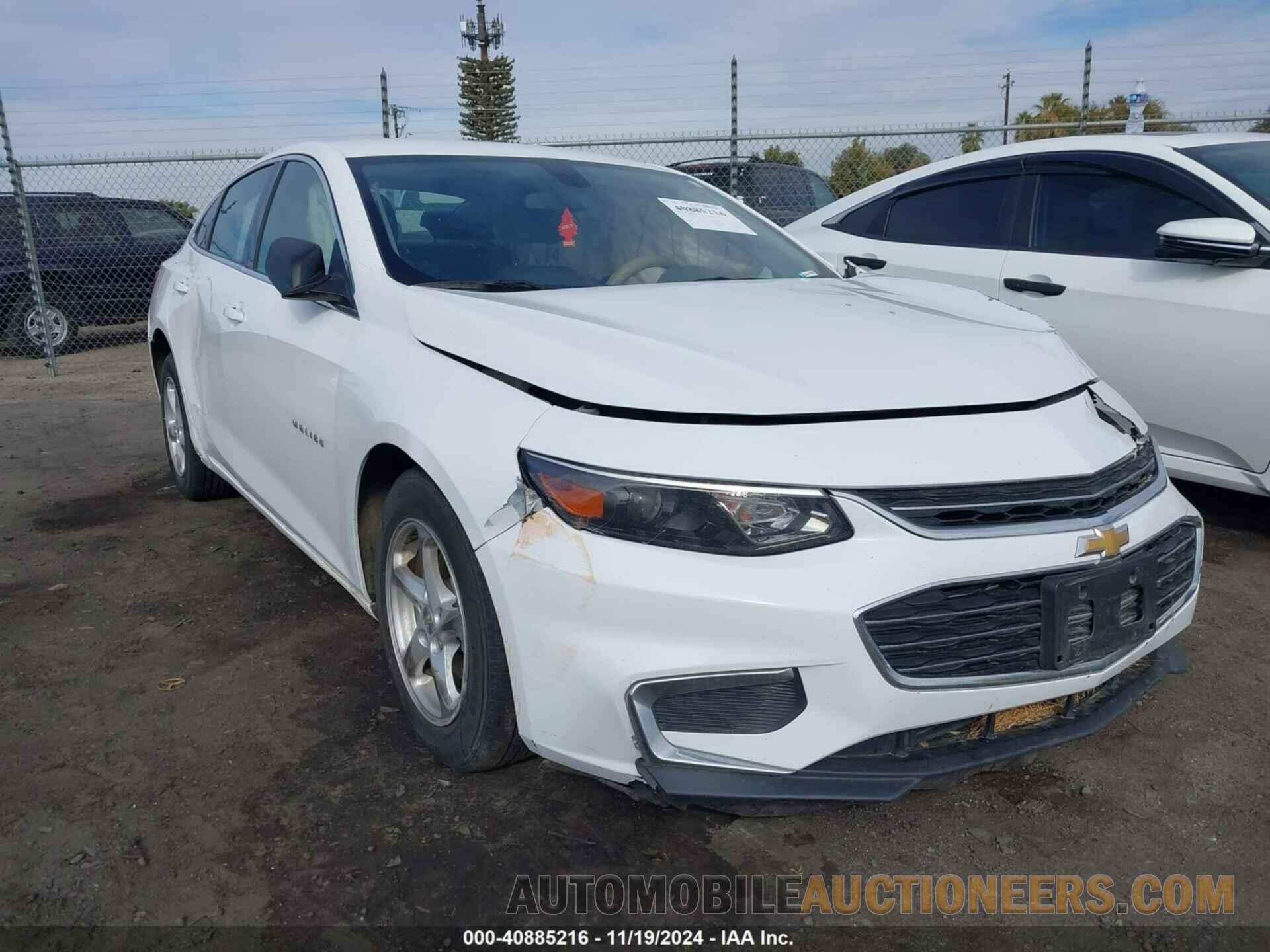 1G1ZB5ST5GF299703 CHEVROLET MALIBU 2016