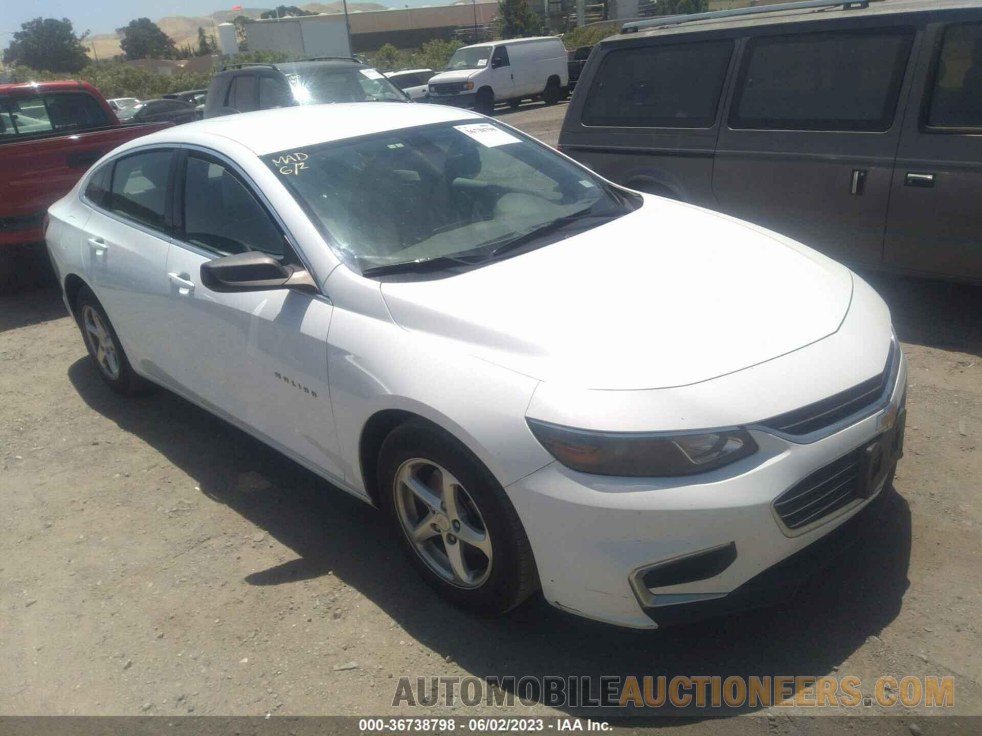 1G1ZC5STXJF156041 CHEVROLET MALIBU 2018