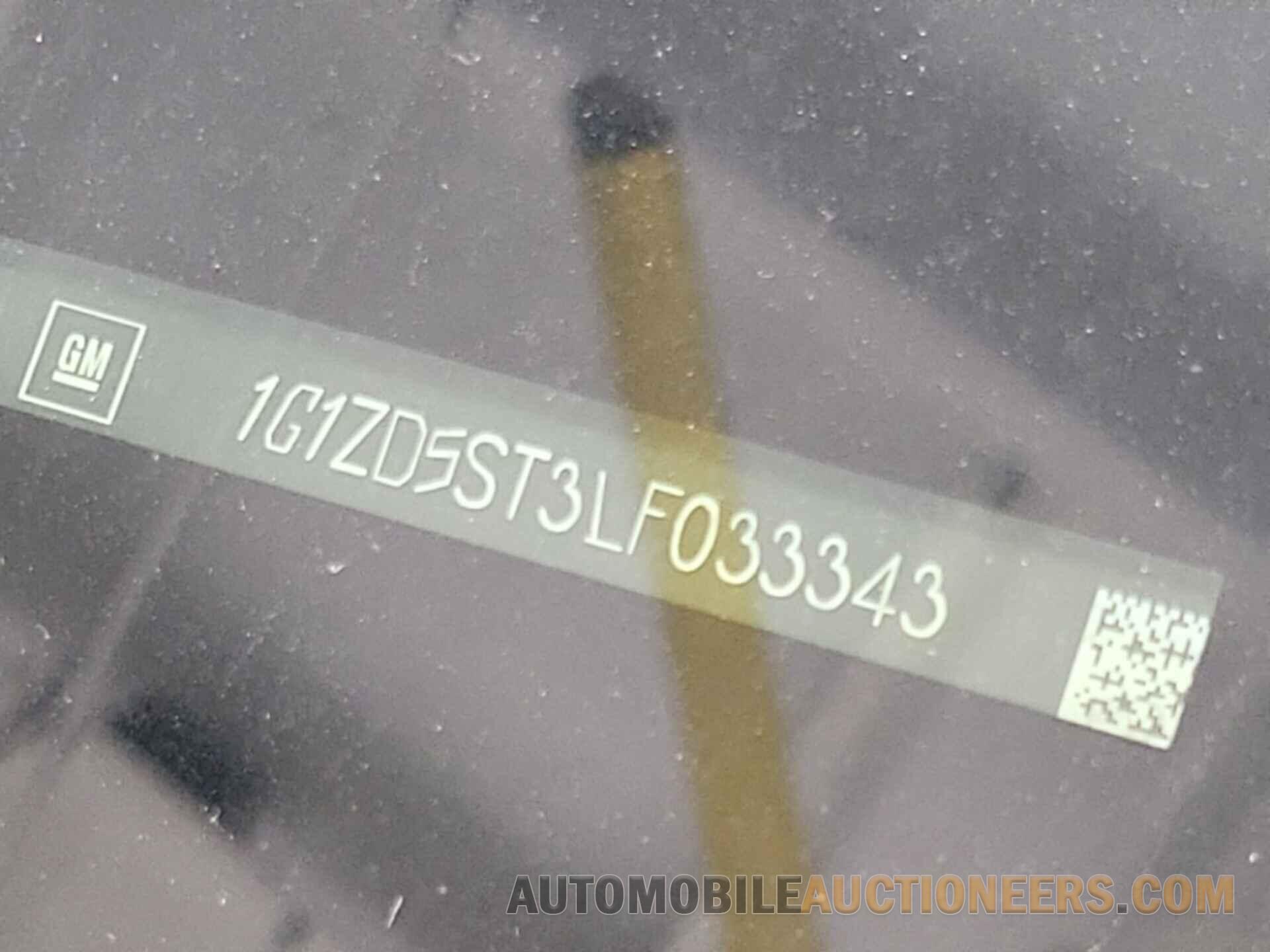 1G1ZD5ST3LF033343 CHEVROLET MALIBU 2020