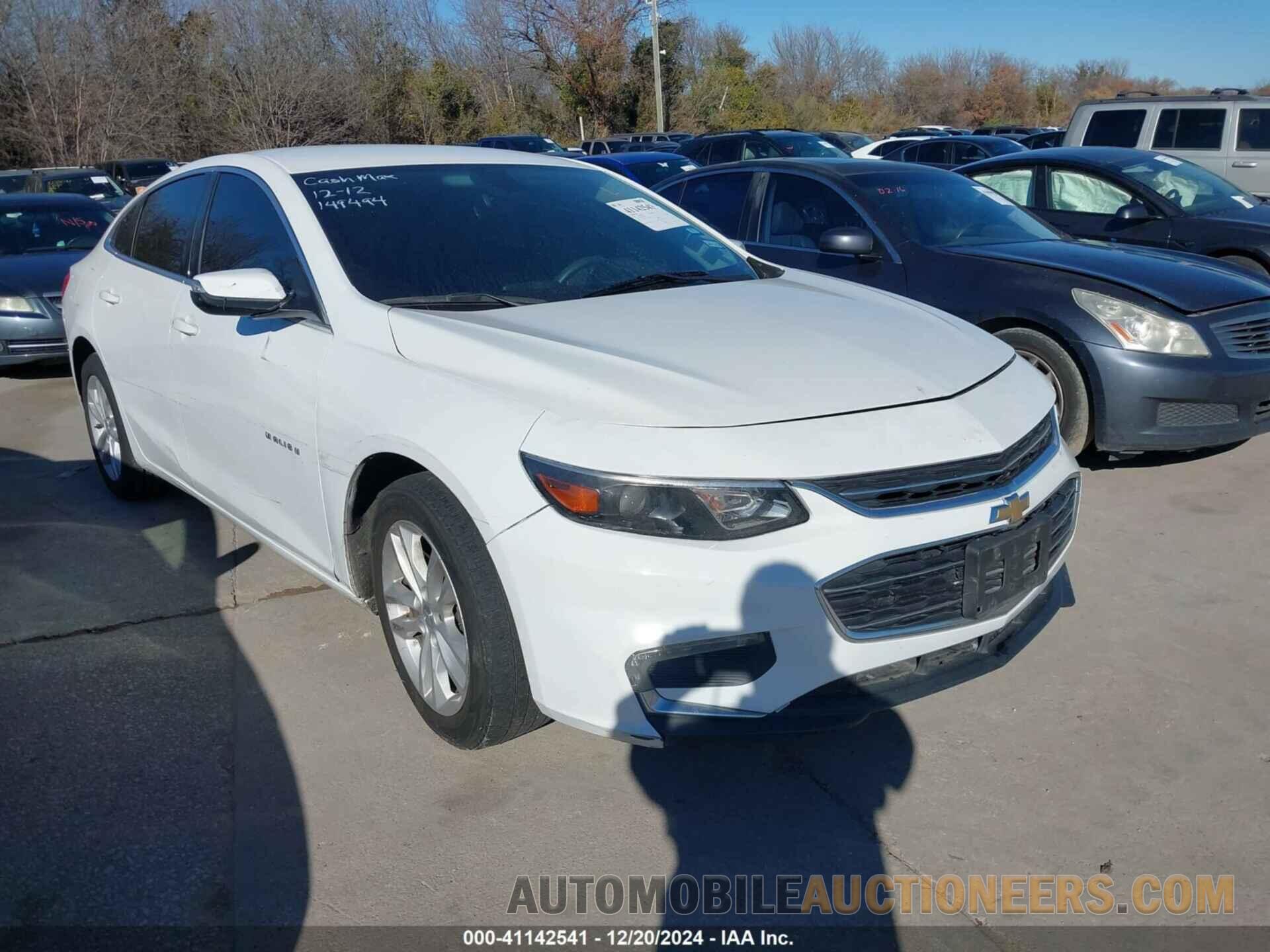 1G1ZE5ST6HF149494 CHEVROLET MALIBU 2017