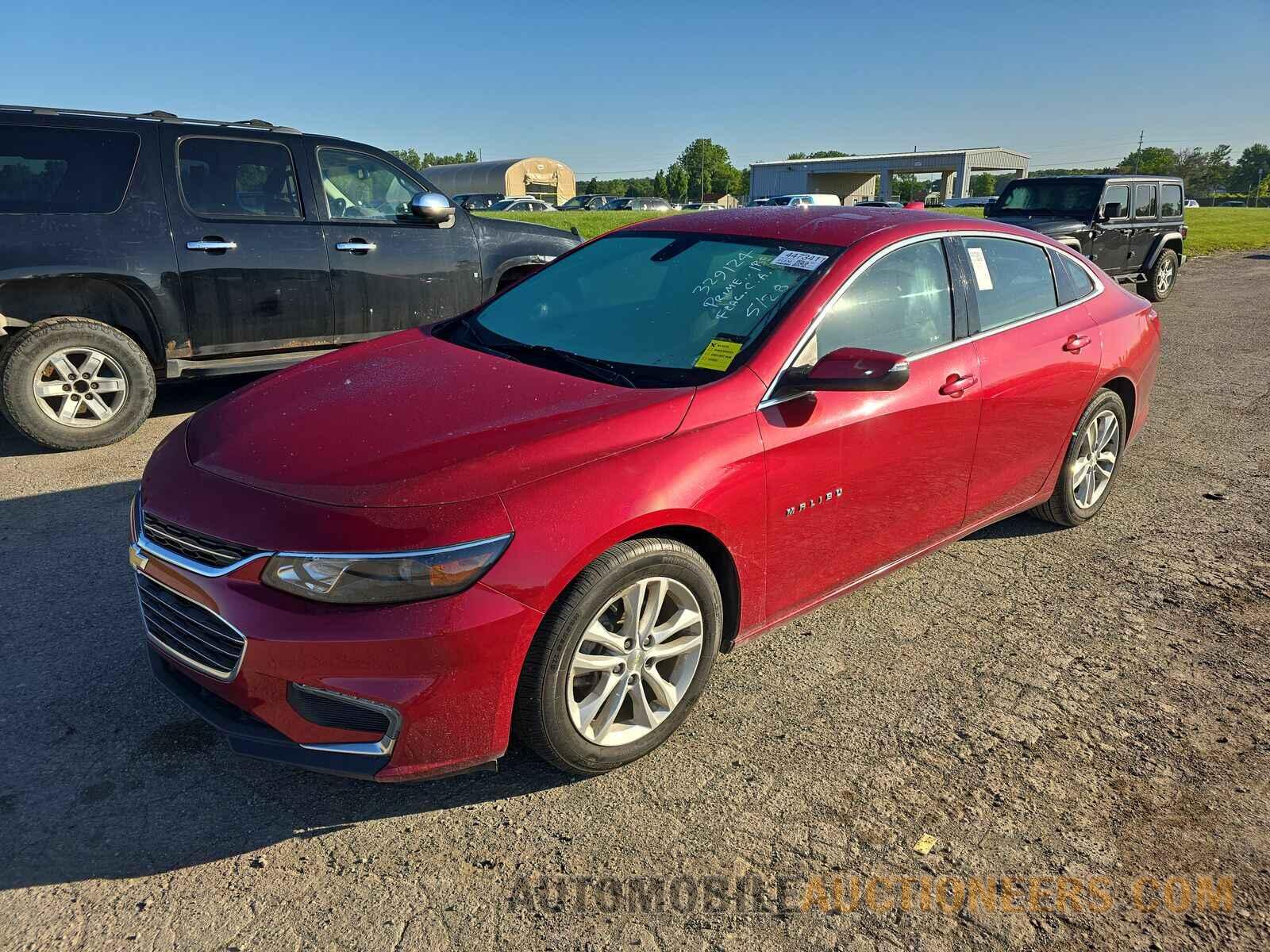 1G1ZE5STXGF329124 Chevrolet Malibu LT 2016