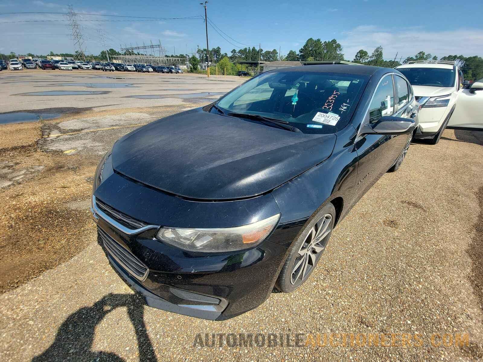 1G1ZF5SX8GF353955 Chevrolet Malibu LT 2016