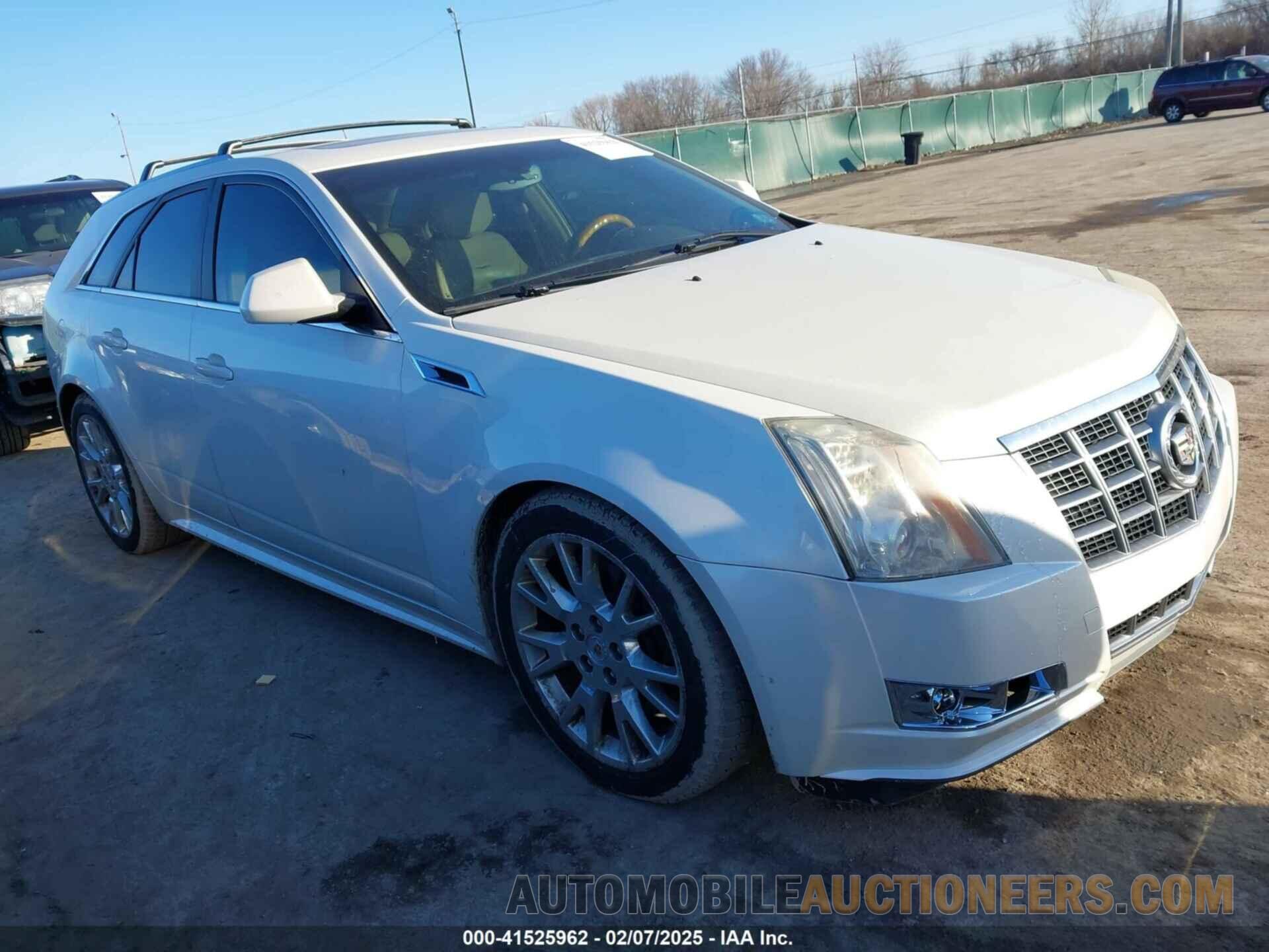 1G6DS8E3XC0133496 CADILLAC CTS 2012