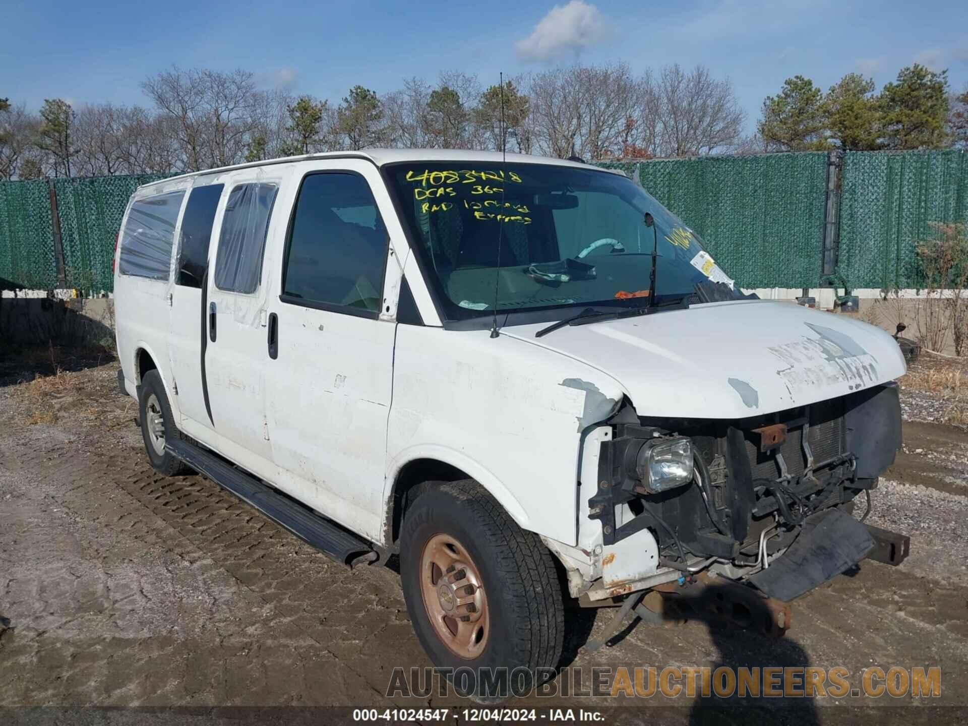 1GAWGPFG8C1123846 CHEVROLET EXPRESS 2500 2012