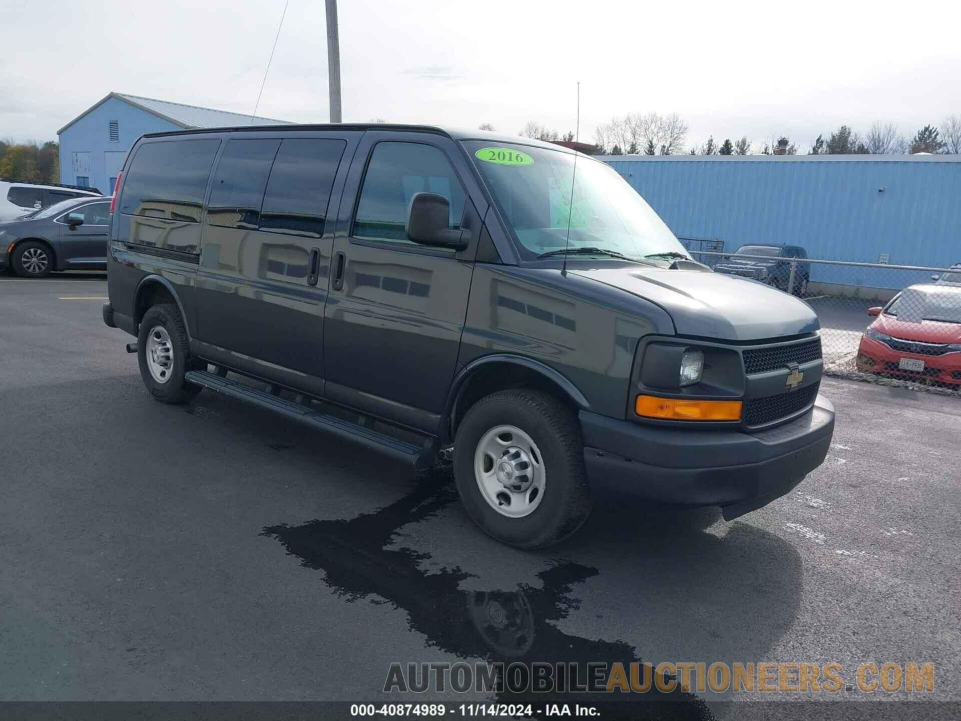 1GAZGLFF9G1318289 CHEVROLET EXPRESS 3500 2016