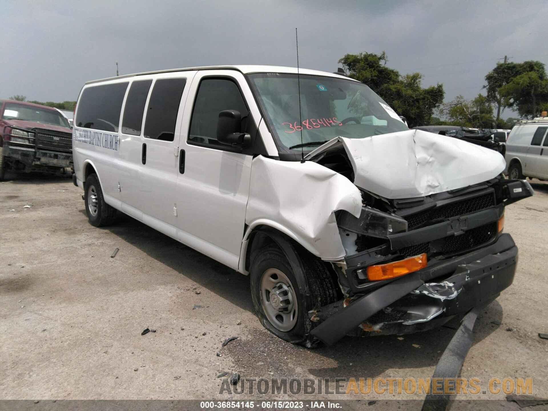 1GAZGNFP8K1228001 CHEVROLET EXPRESS PASSENGER 2019