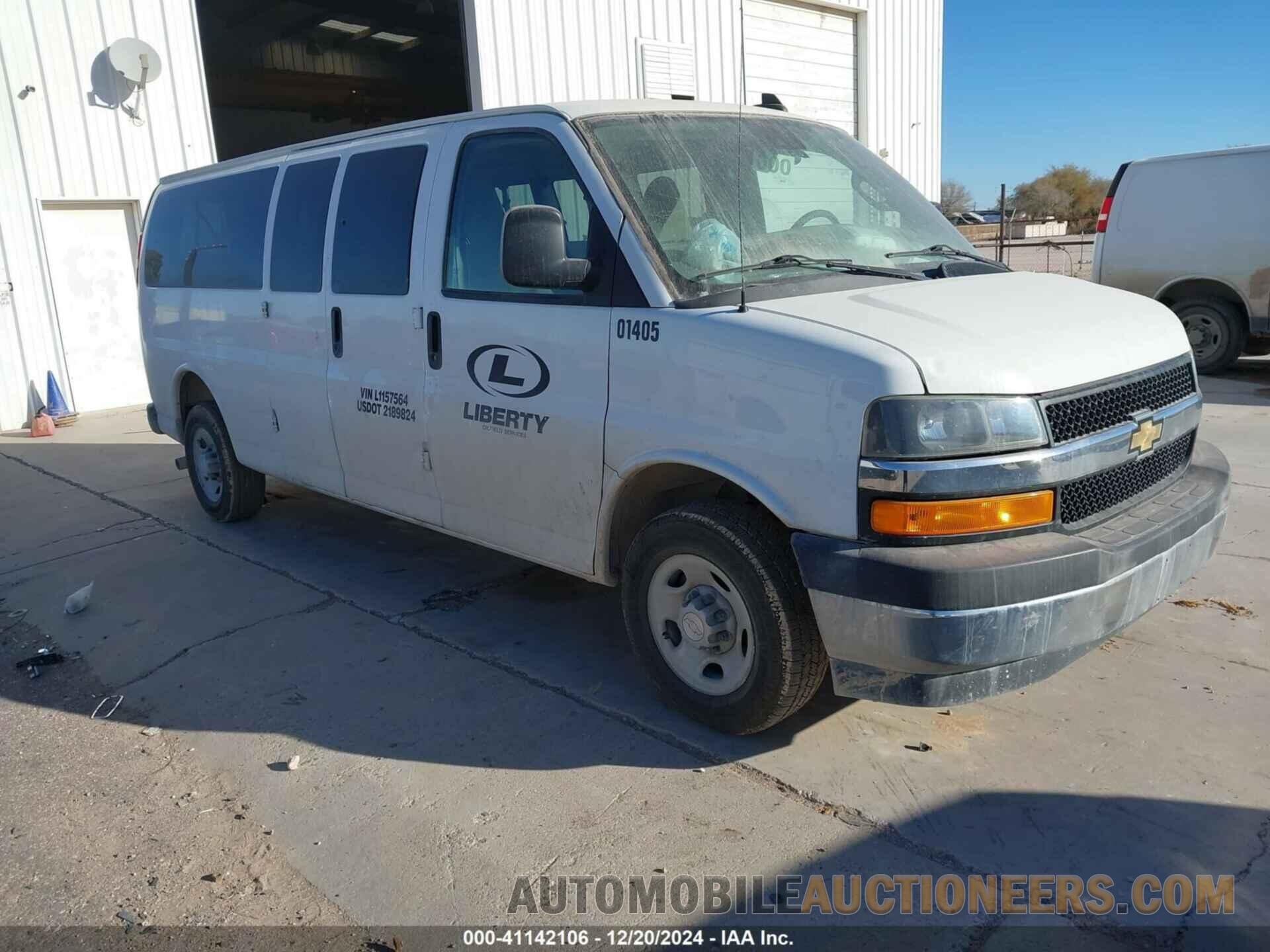 1GAZGPFG7L1157564 CHEVROLET EXPRESS PASSENGER 2020