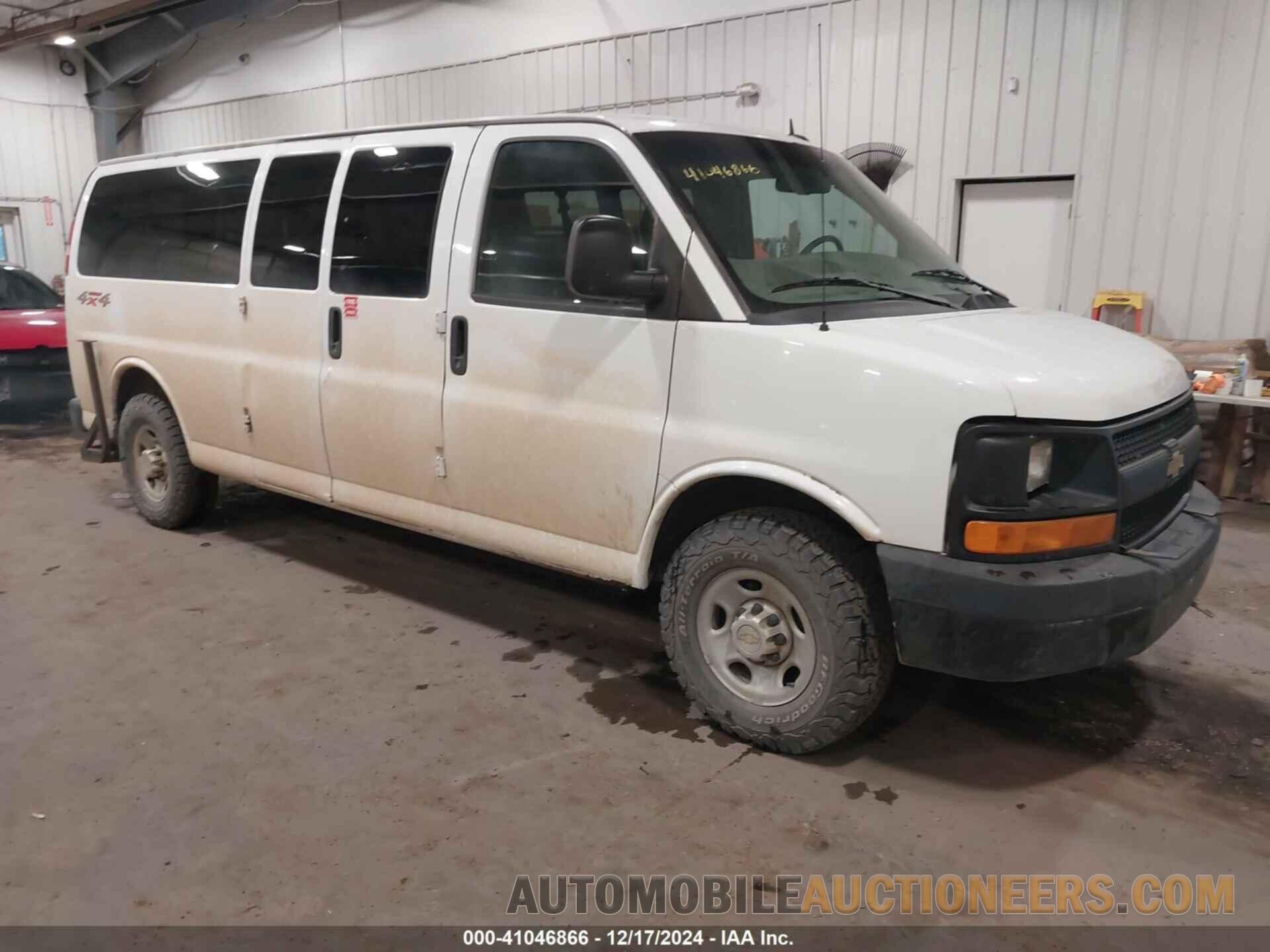 1GAZGZFG5E1117837 CHEVROLET EXPRESS 3500 2014