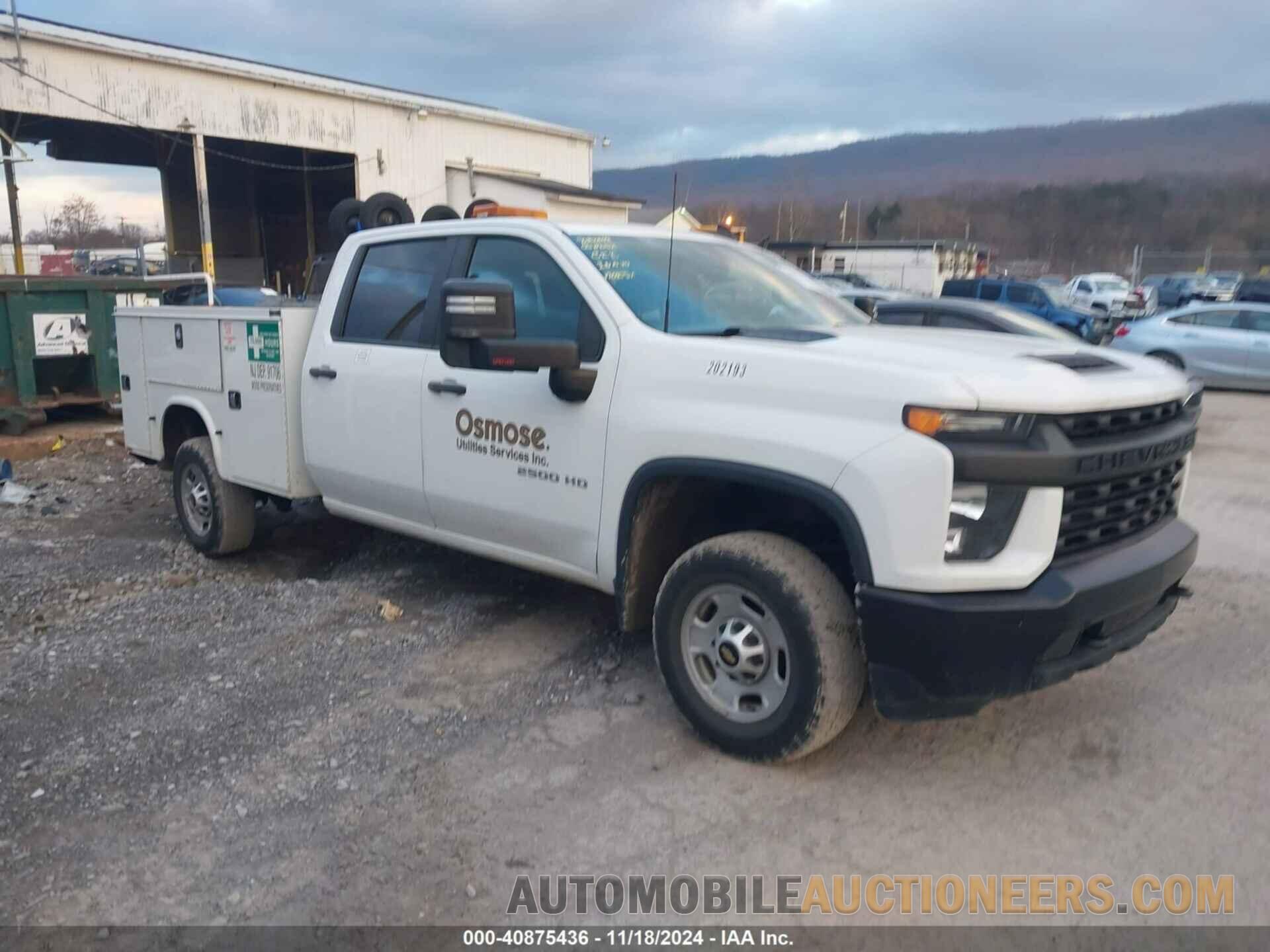 1GB1WLE79LF220124 CHEVROLET SILVERADO 2500HD 2020