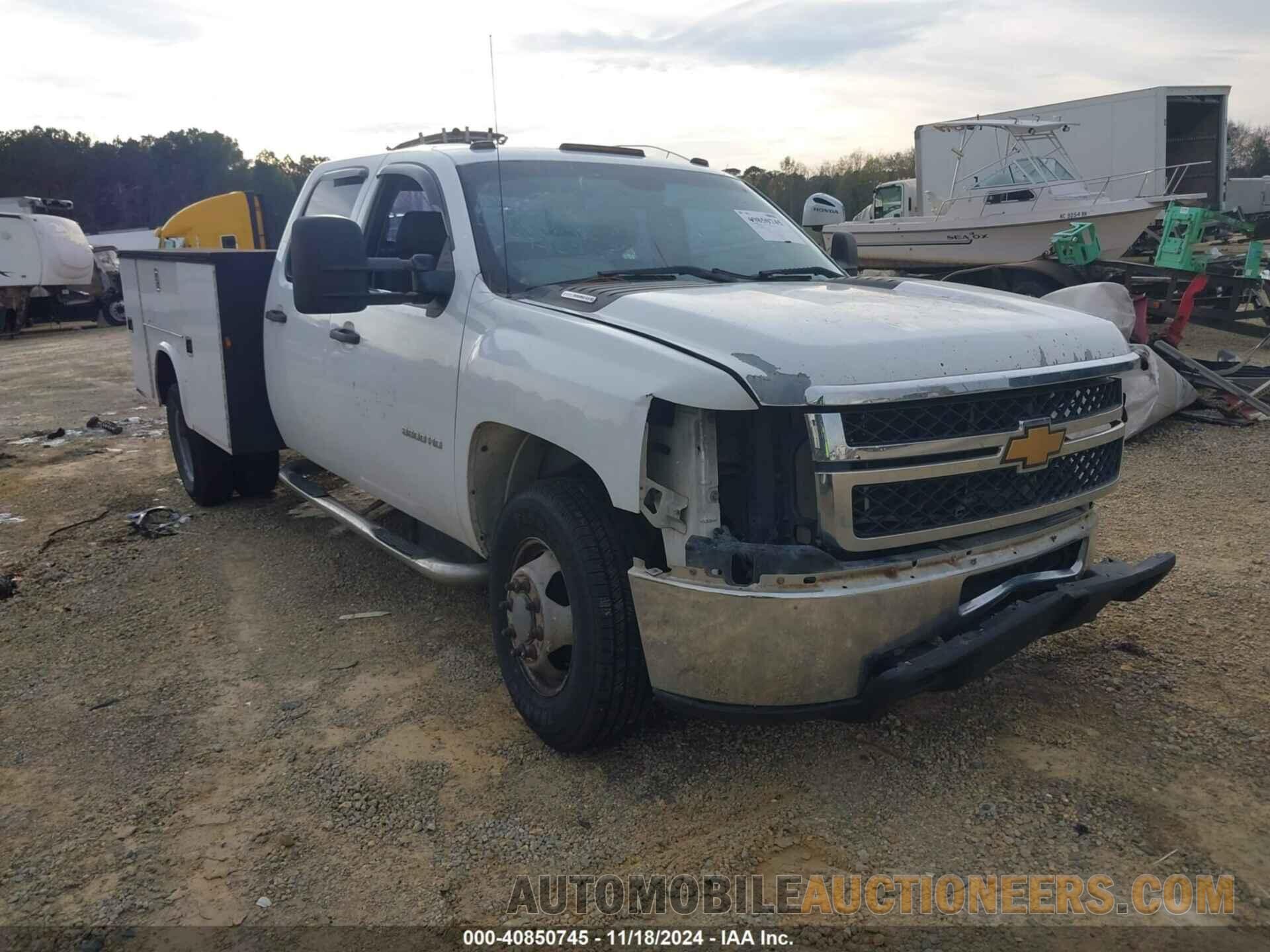 1GB4KZC86DF219182 CHEVROLET SILVERADO 3500HD CHASSIS 2013