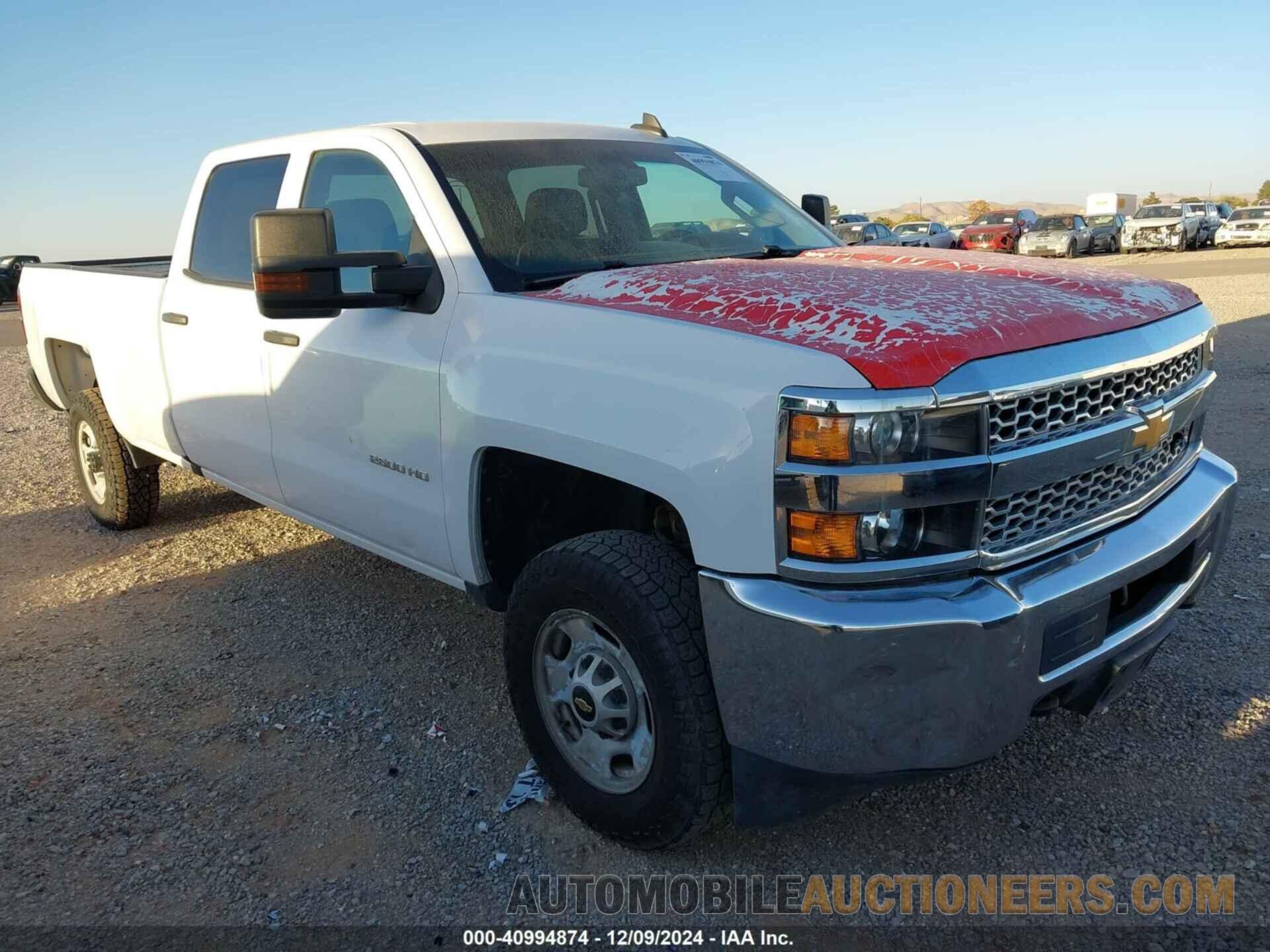 1GC1CREG1KF100615 CHEVROLET SILVERADO 2500HD 2019