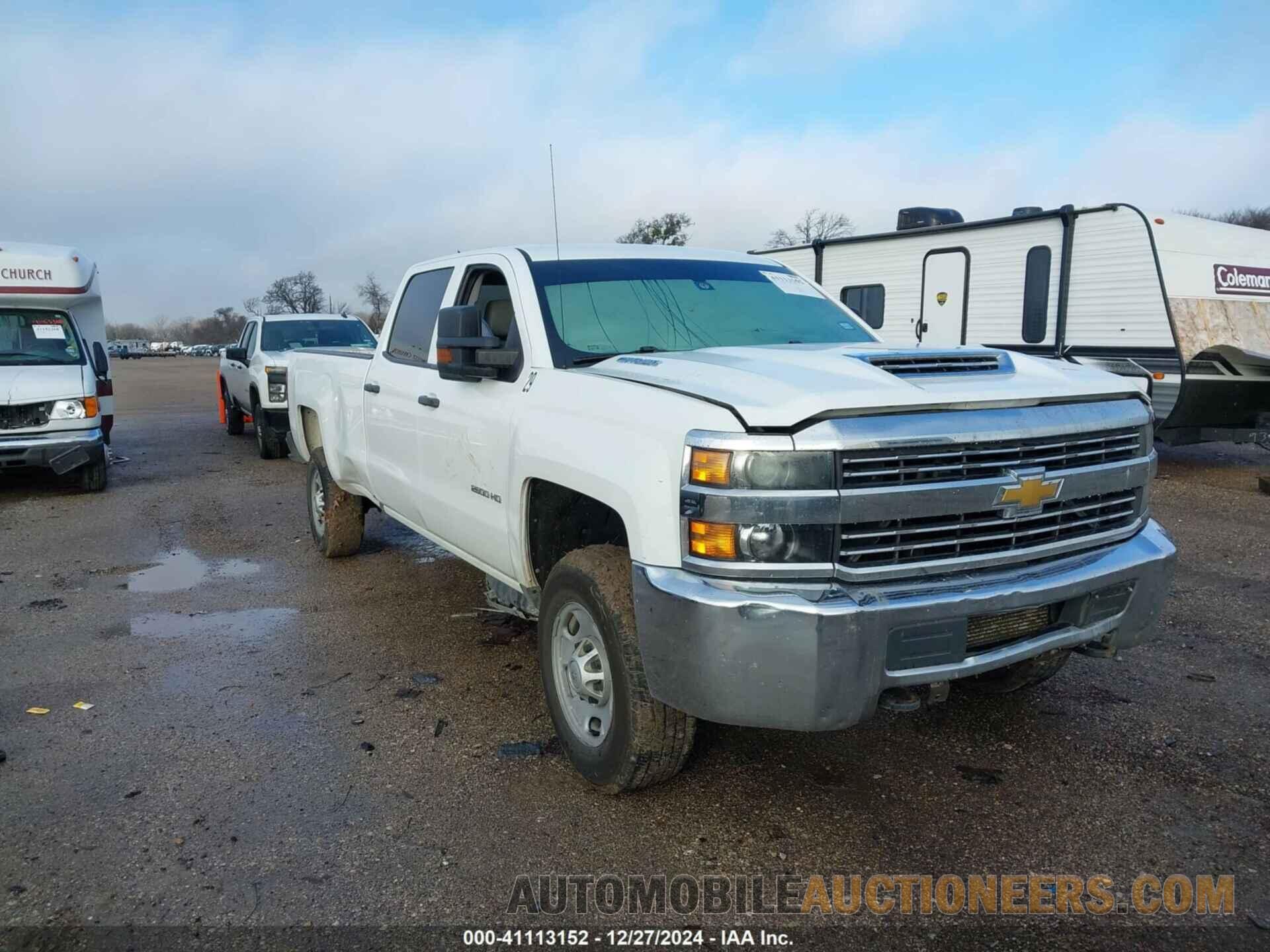 1GC1CUEY1JF246913 CHEVROLET SILVERADO 2500HD 2018