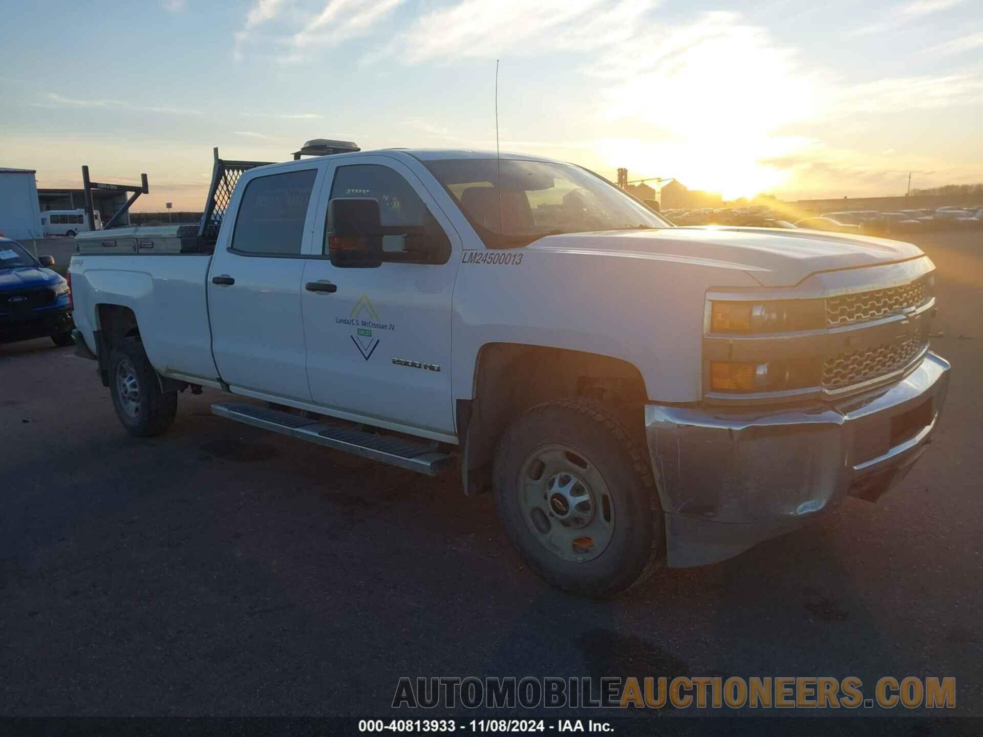 1GC1KREG4KF147284 CHEVROLET SILVERADO 2500HD 2019