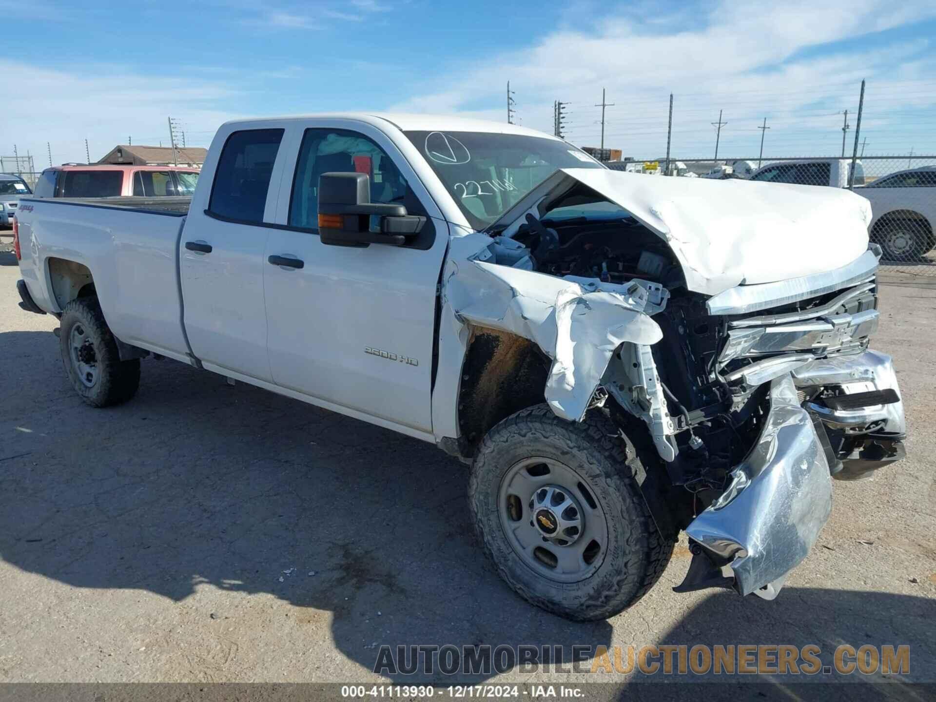 1GC2KUEGXJZ227161 CHEVROLET SILVERADO 2500HD 2018