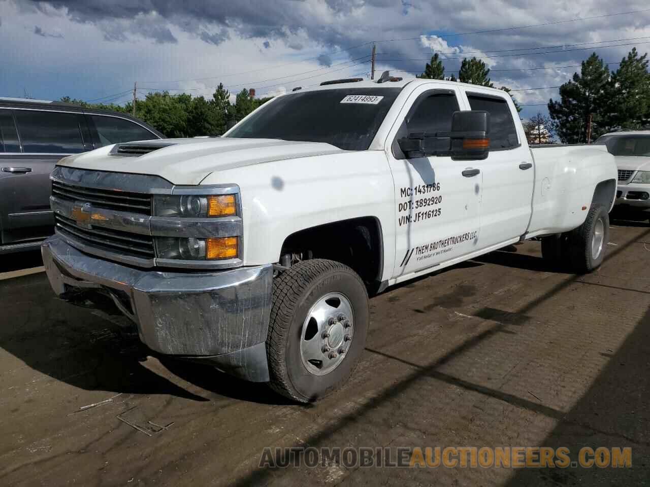 1GC4KYCY3JF116125 CHEVROLET ALL Models 2018