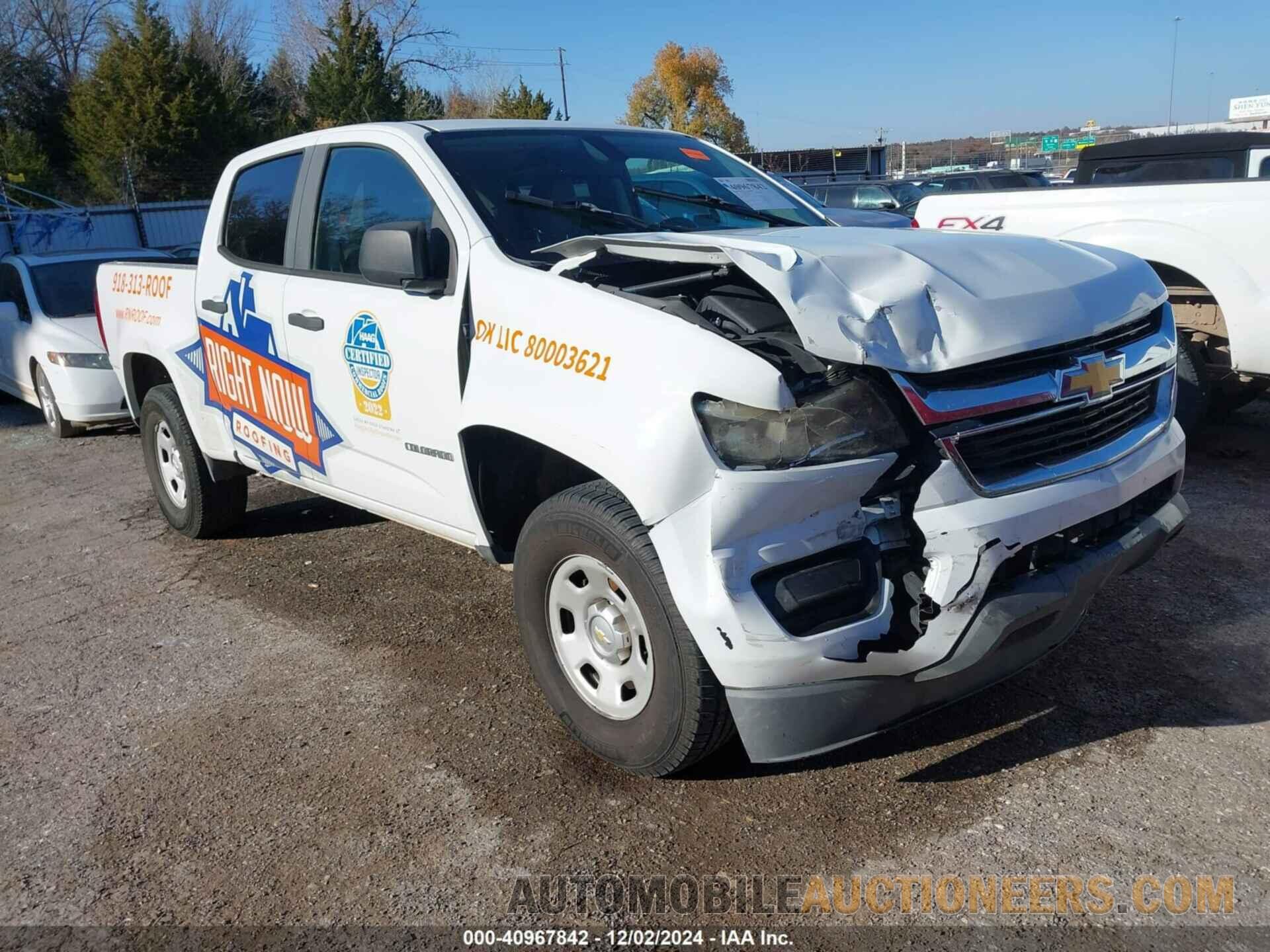 1GCGSAE36F1261881 CHEVROLET COLORADO 2015