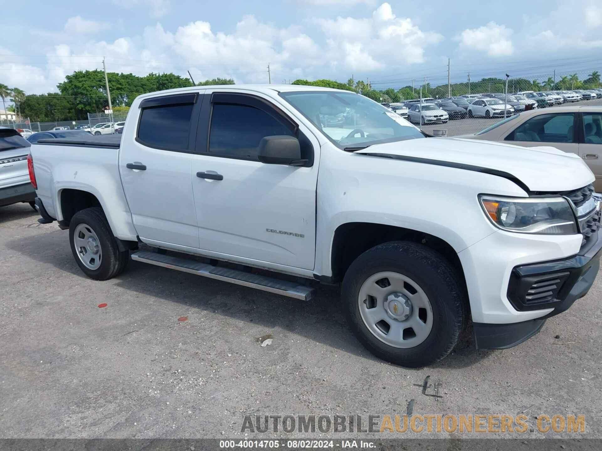 1GCGSBEA3M1108490 CHEVROLET COLORADO 2021