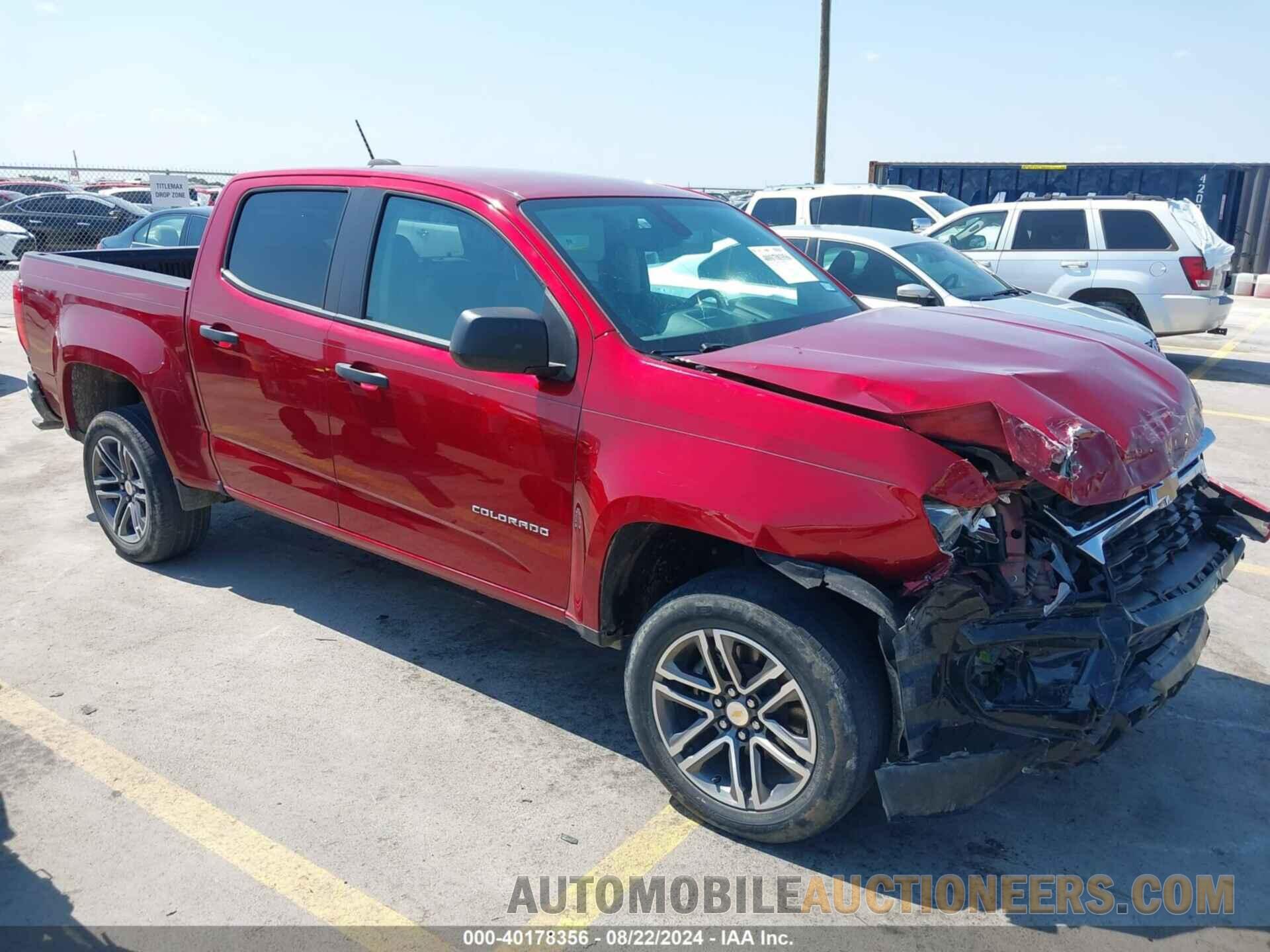 1GCGSBEA7M1189638 CHEVROLET COLORADO 2021