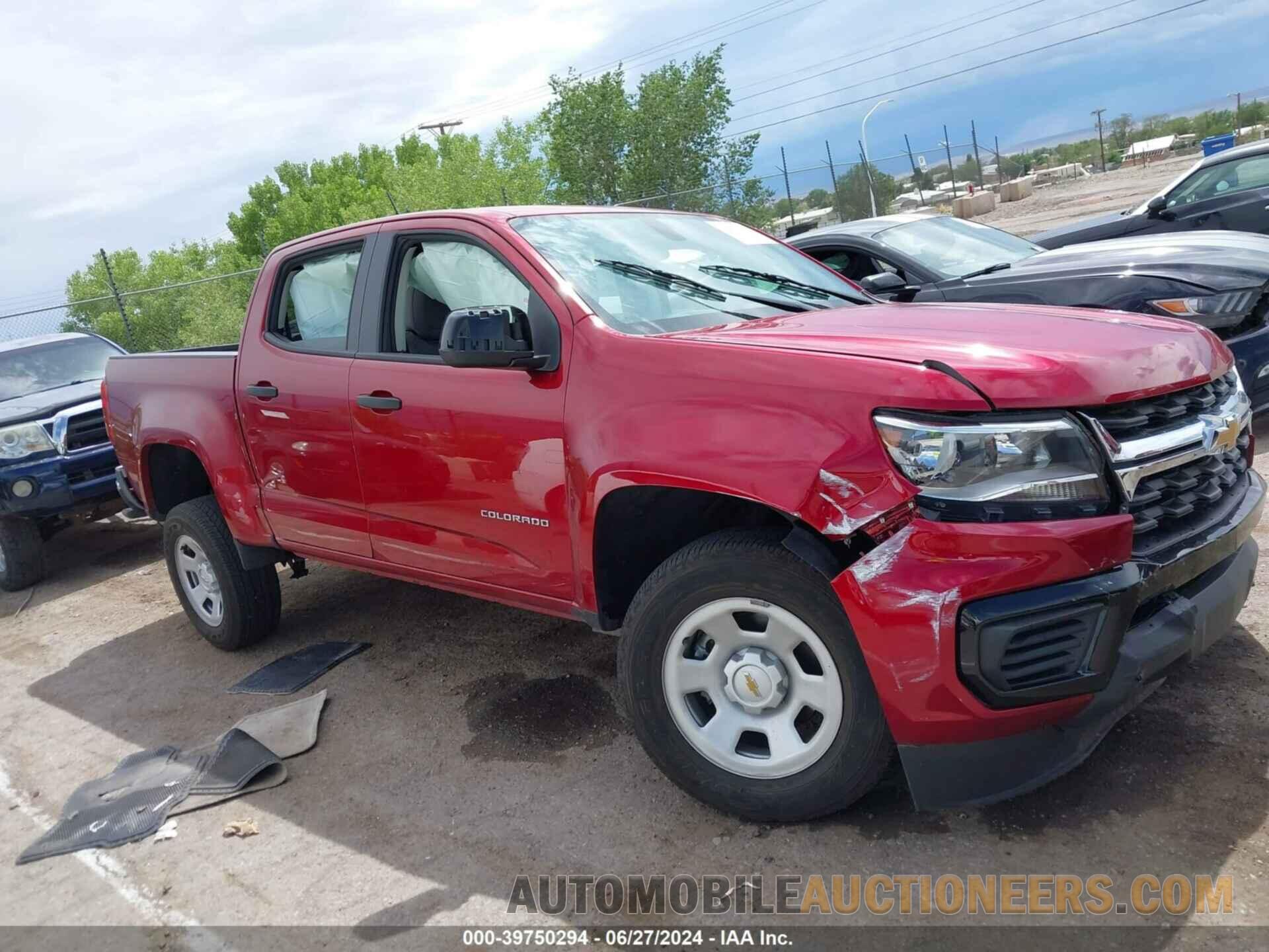 1GCGSBEA8M1115046 CHEVROLET COLORADO 2021