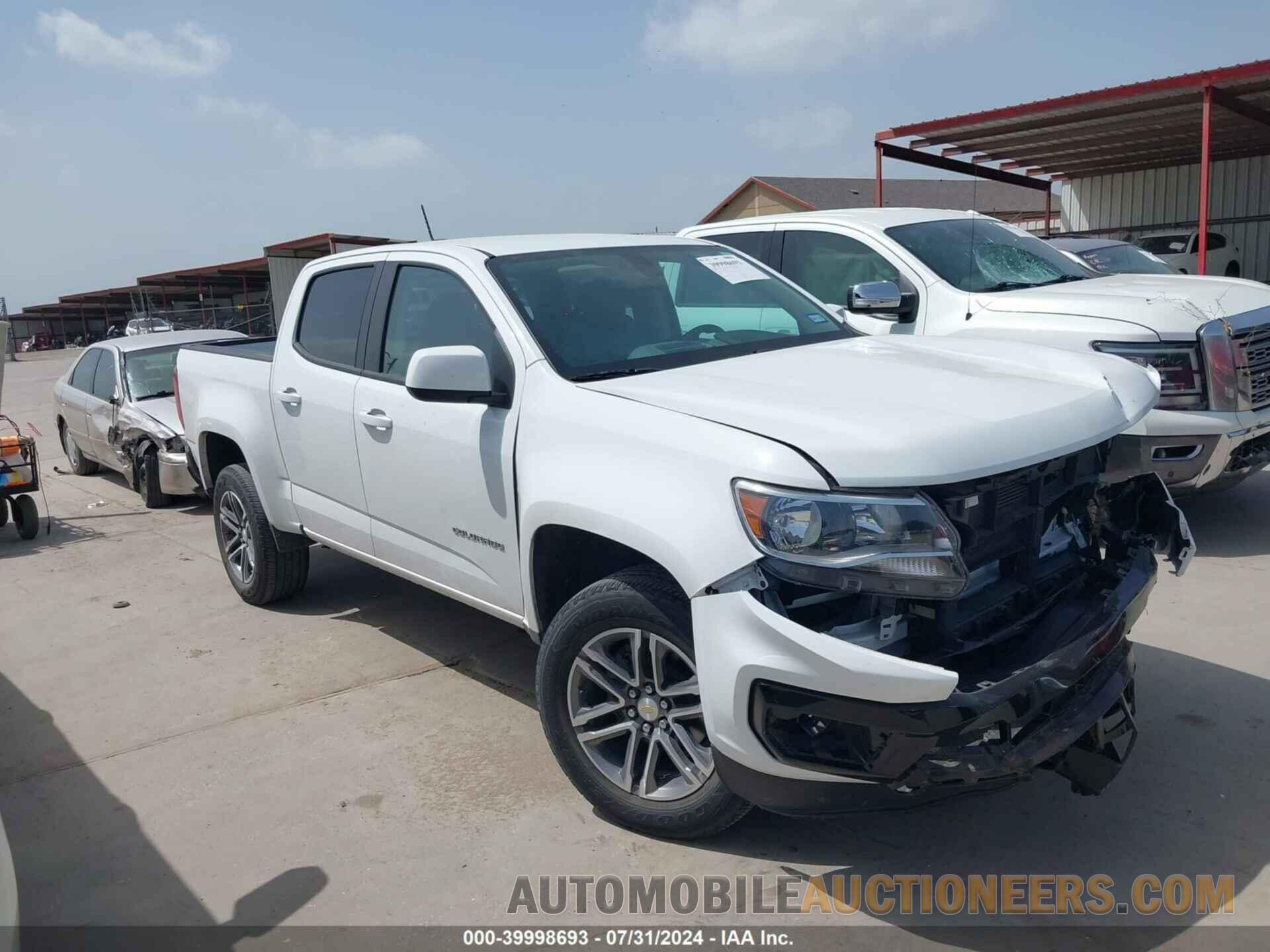 1GCGSBEA8M1272138 CHEVROLET COLORADO 2021