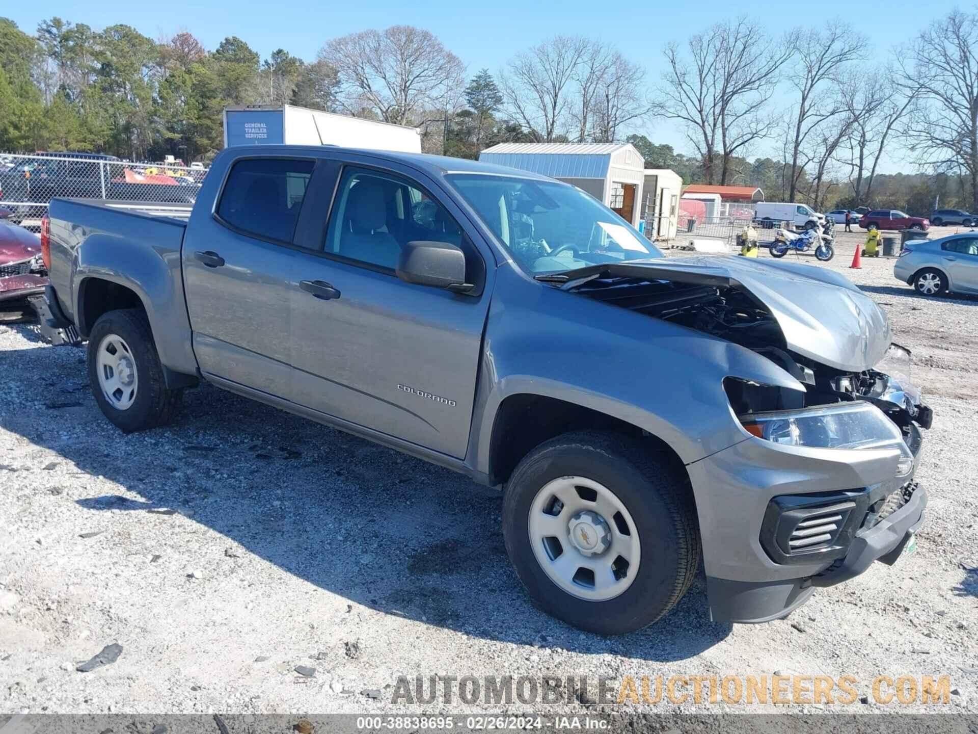 1GCGSBEA9M1189527 CHEVROLET COLORADO 2021