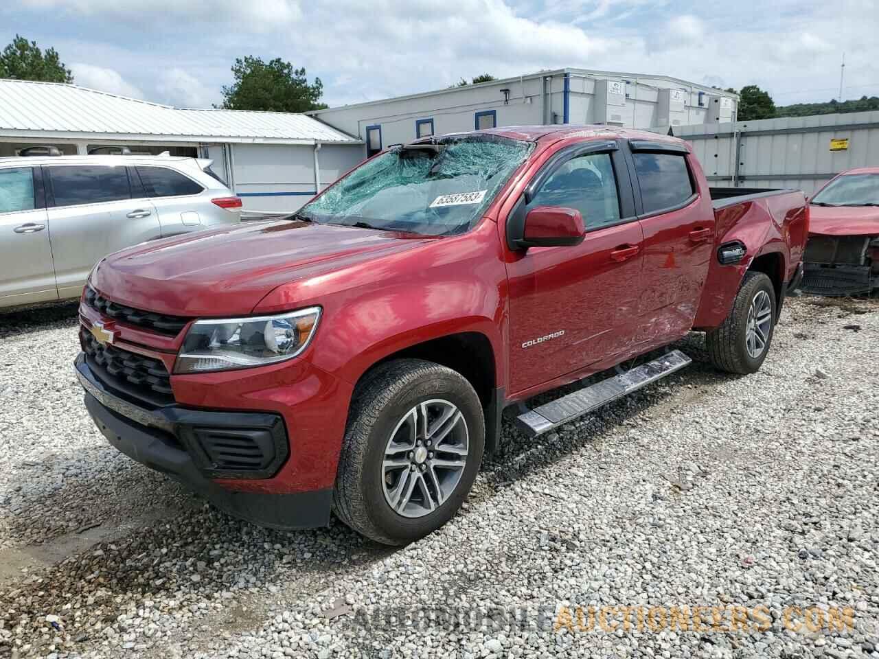 1GCGSBEAXM1109006 CHEVROLET COLORADO 2021