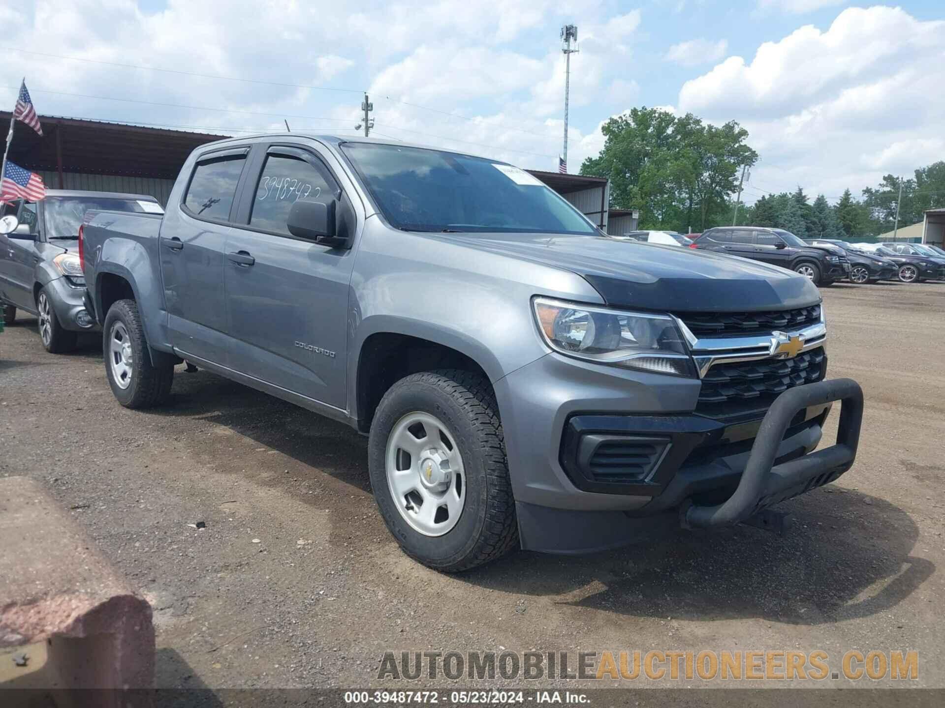 1GCGSBEAXM1182943 CHEVROLET COLORADO 2021