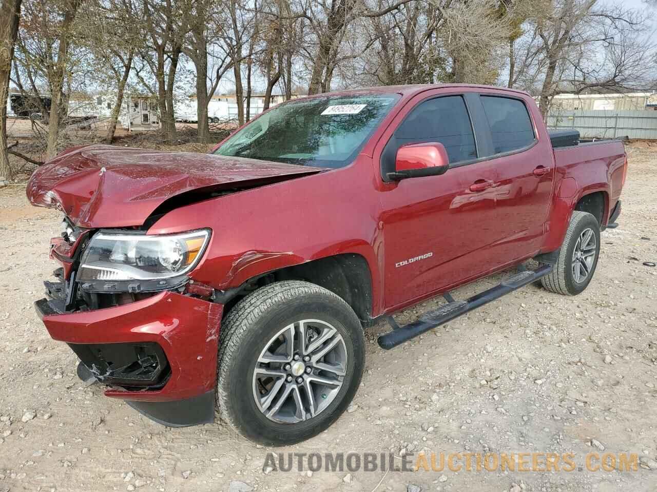 1GCGSBEAXM1187656 CHEVROLET COLORADO 2021