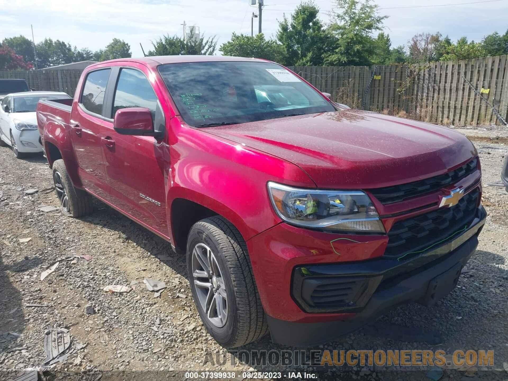 1GCGSBEAXM1217366 CHEVROLET COLORADO 2021