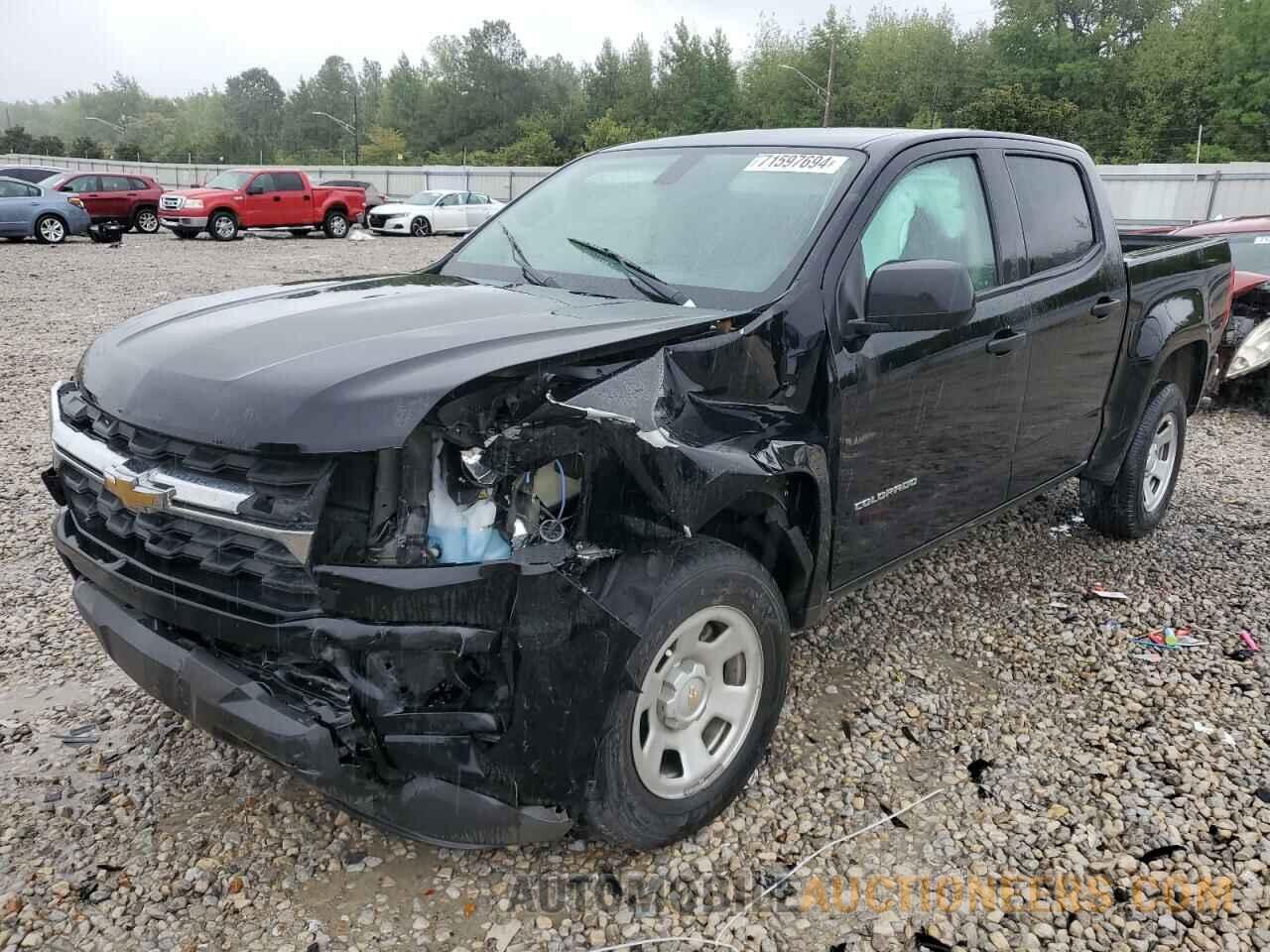 1GCGSBEAXM1292651 CHEVROLET COLORADO 2021