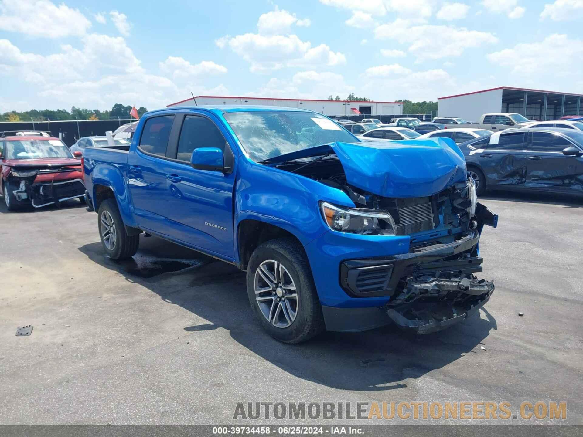 1GCGSBEN0M1188415 CHEVROLET COLORADO 2021