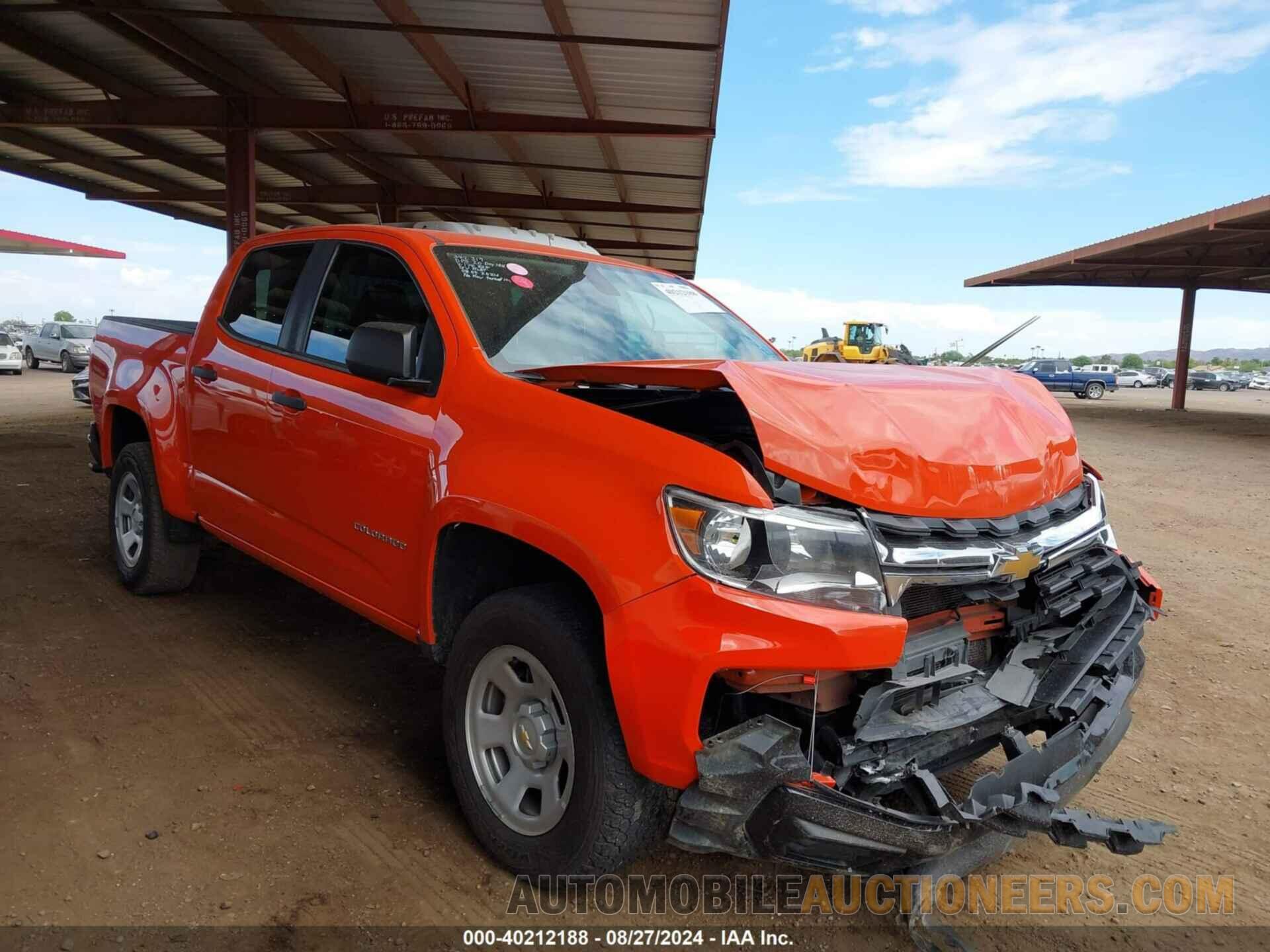 1GCGSBEN2M1174838 CHEVROLET COLORADO 2021