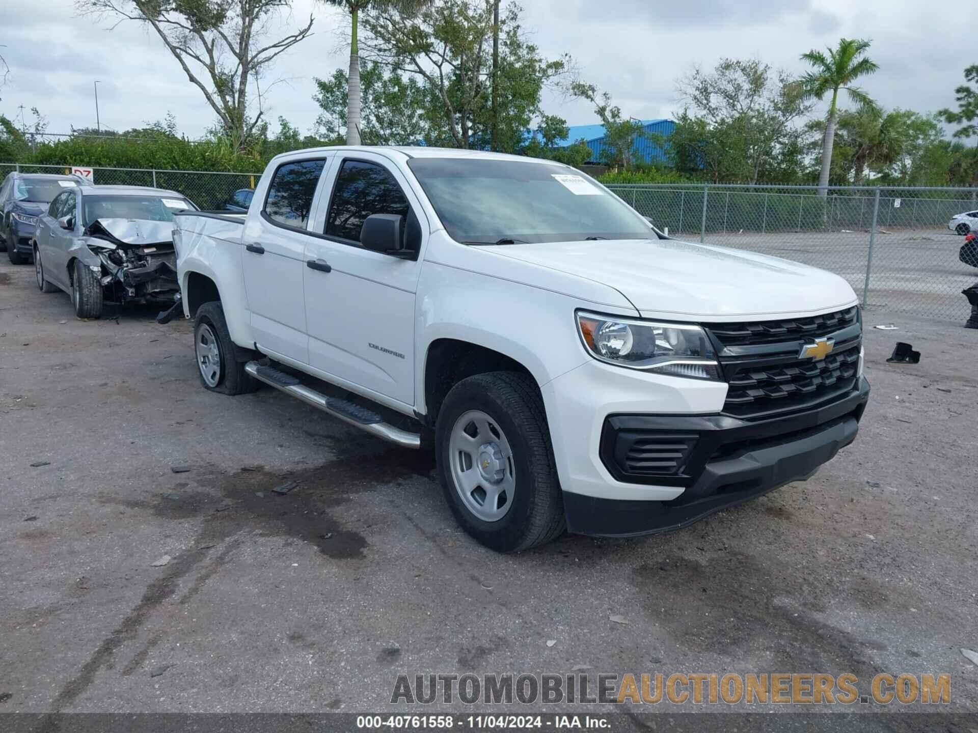 1GCGSBEN2N1304487 CHEVROLET COLORADO 2022