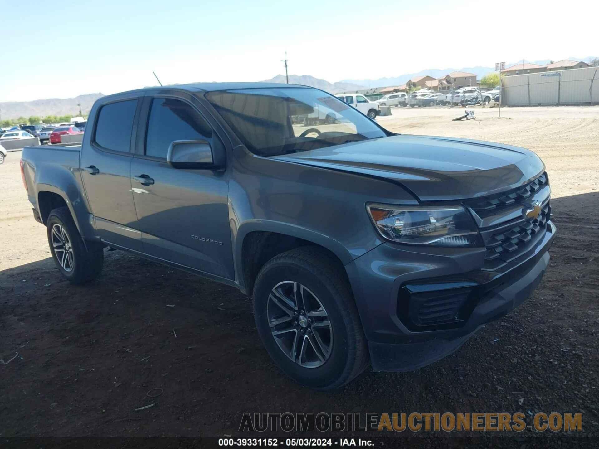 1GCGSBEN3M1122201 CHEVROLET COLORADO 2021