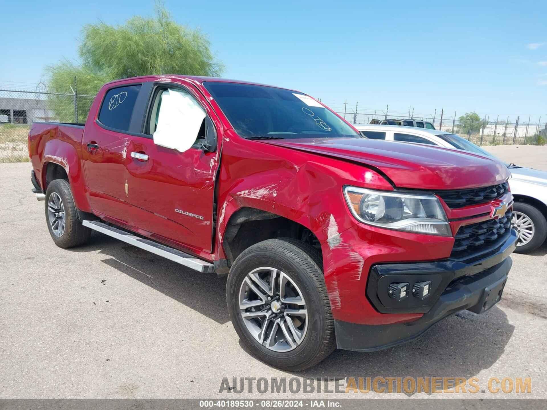 1GCGSBEN3M1161516 CHEVROLET COLORADO 2021