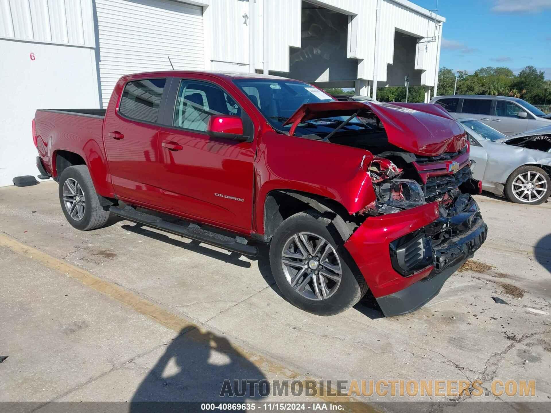 1GCGSBEN3M1216269 CHEVROLET COLORADO 2021