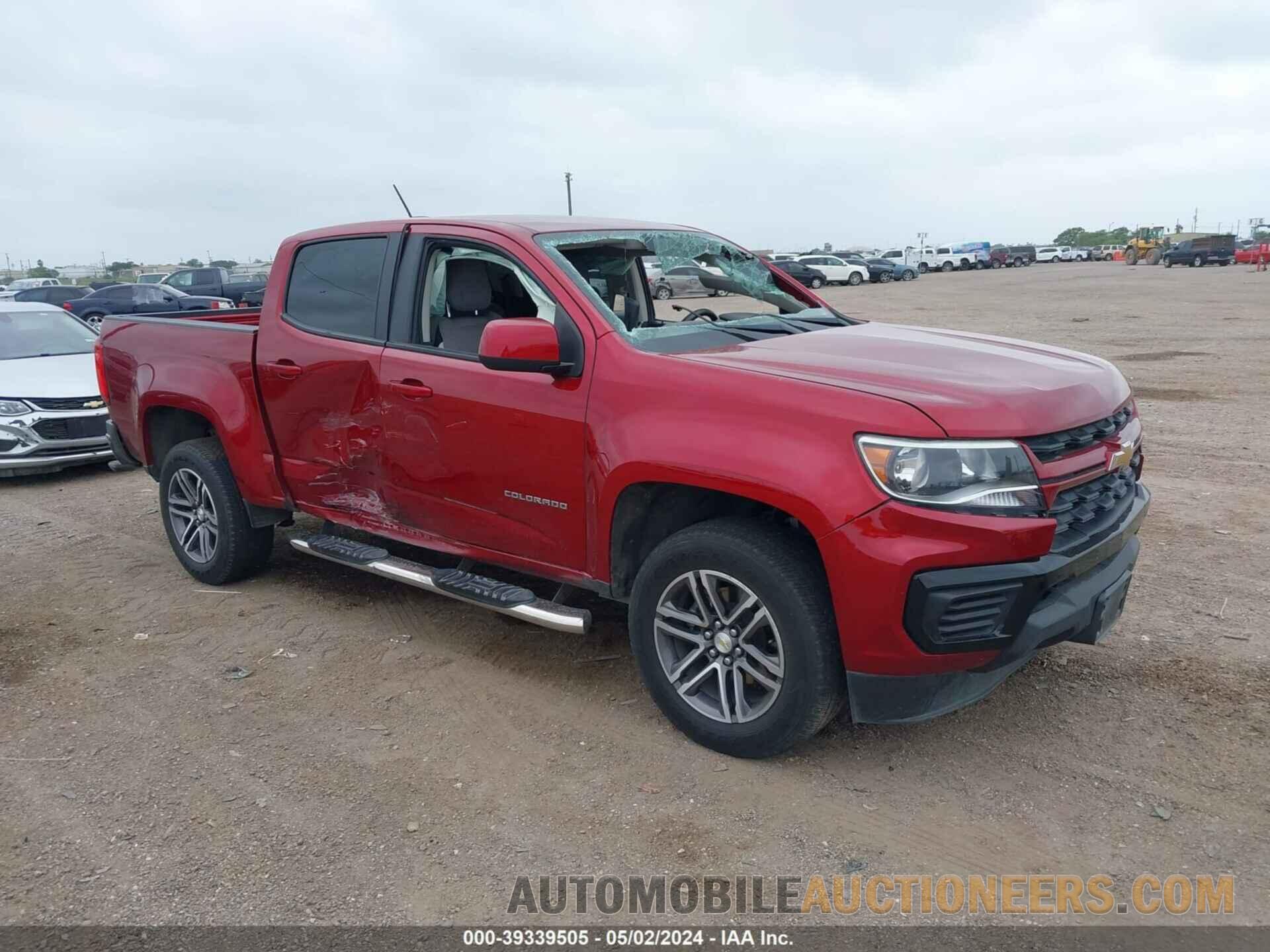 1GCGSBEN4M1124006 CHEVROLET COLORADO 2021