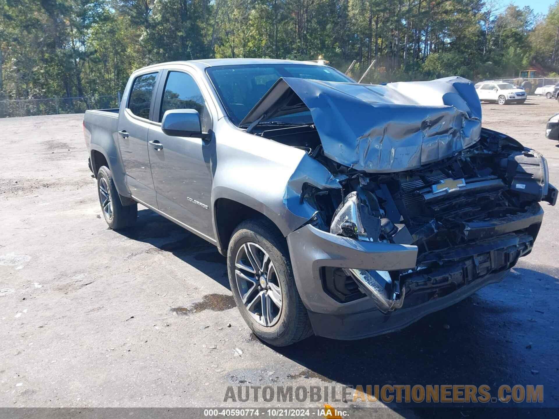 1GCGSBEN5M1127481 CHEVROLET COLORADO 2021