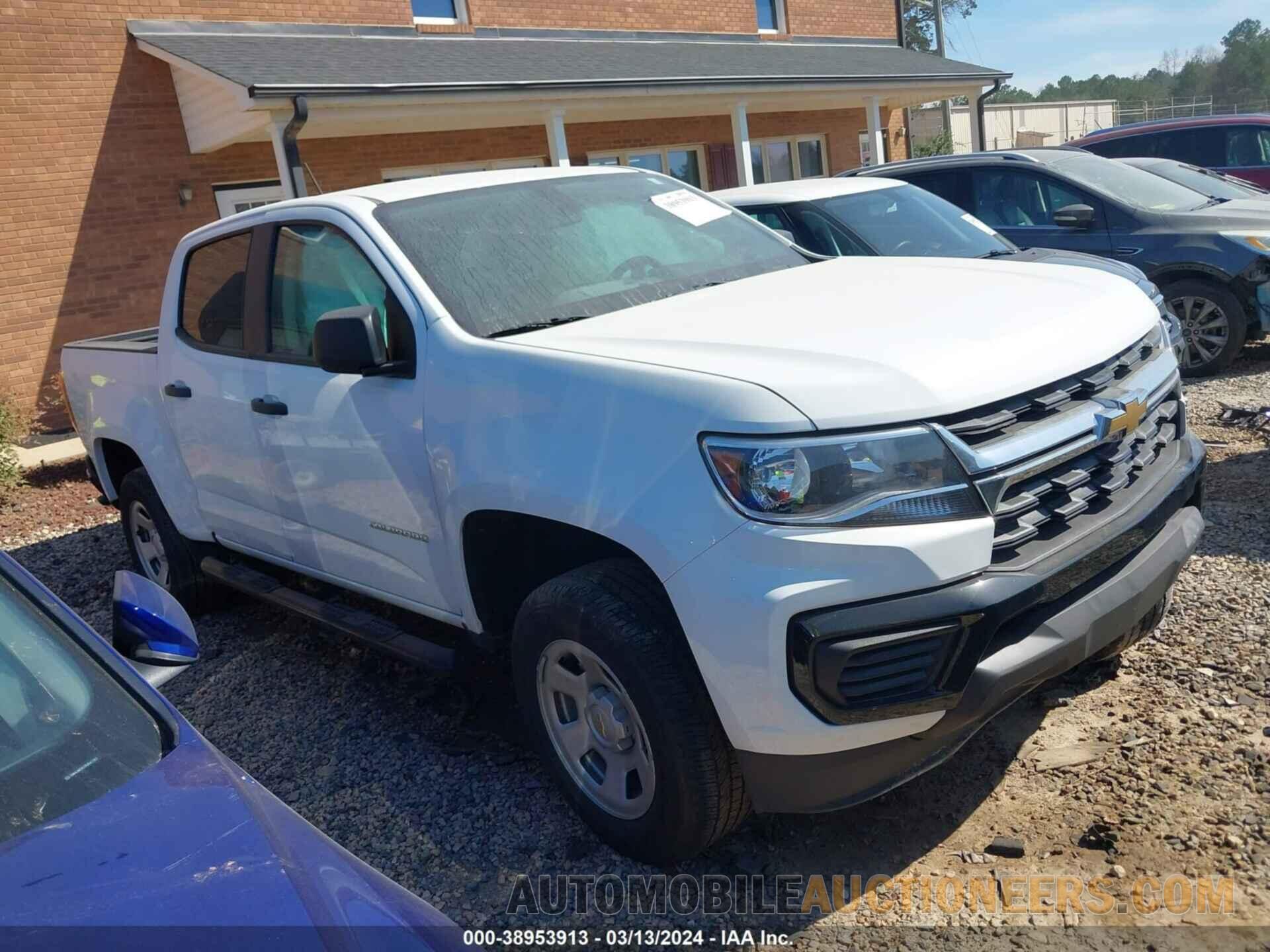 1GCGSBEN7M1184796 CHEVROLET COLORADO 2021