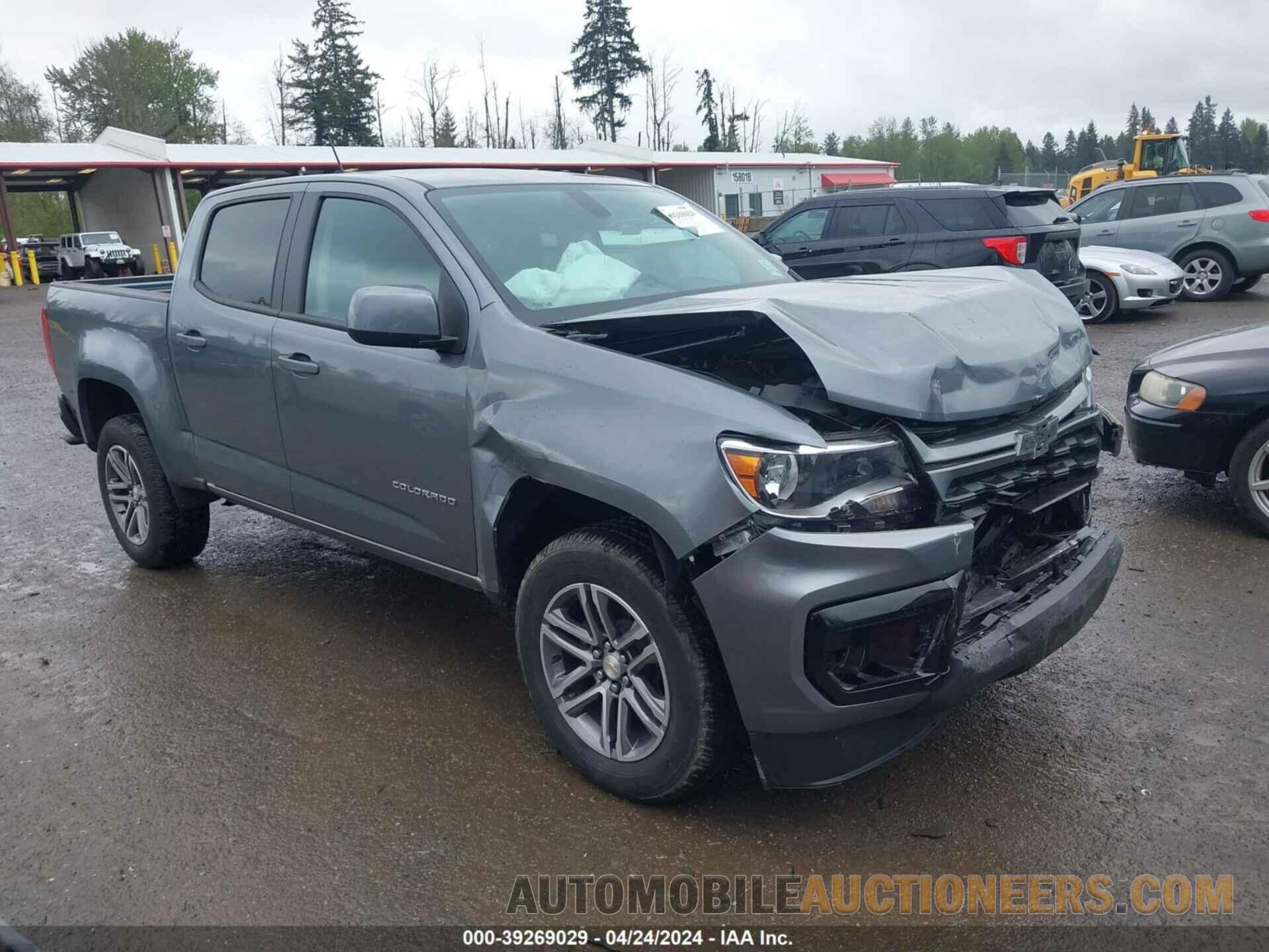 1GCGSBEN8N1243873 CHEVROLET COLORADO 2022