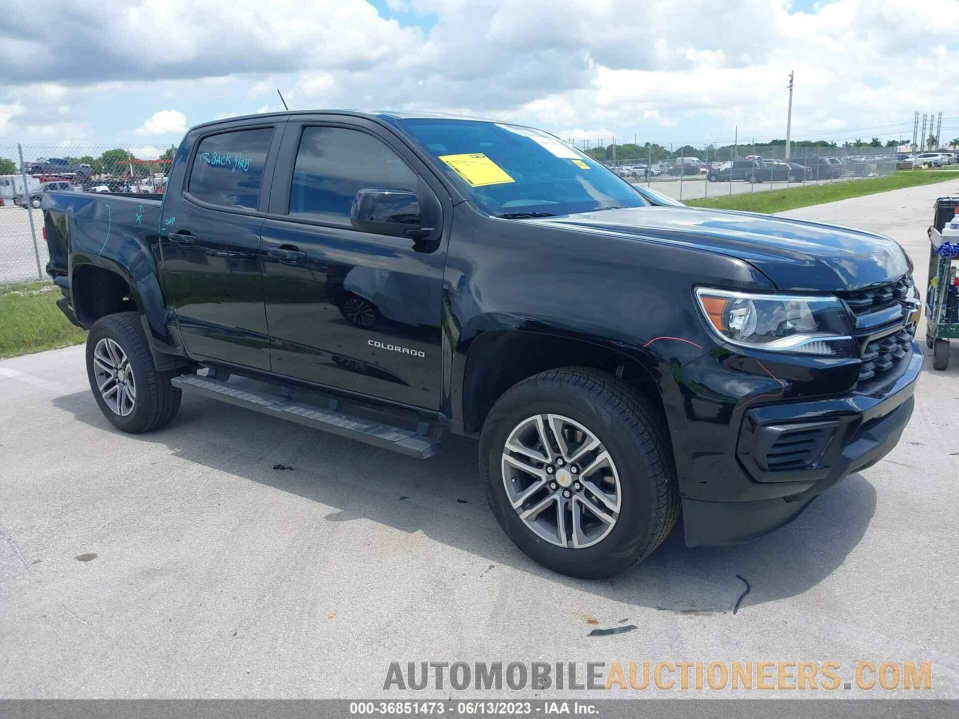 1GCGSBEN9N1237807 CHEVROLET COLORADO 2022