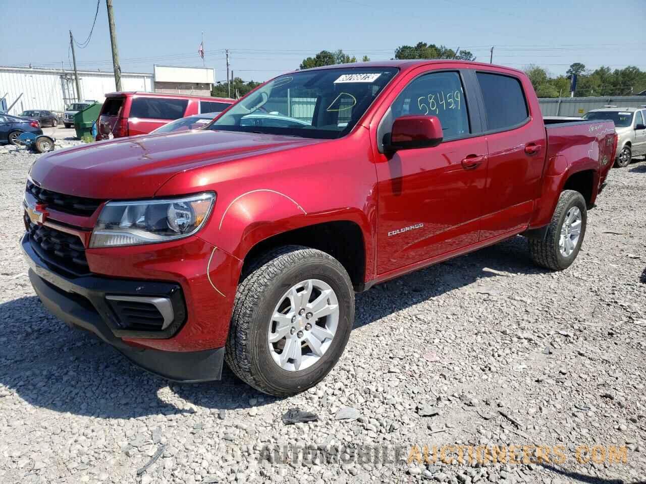 1GCGSCEN0M1209673 CHEVROLET COLORADO 2021