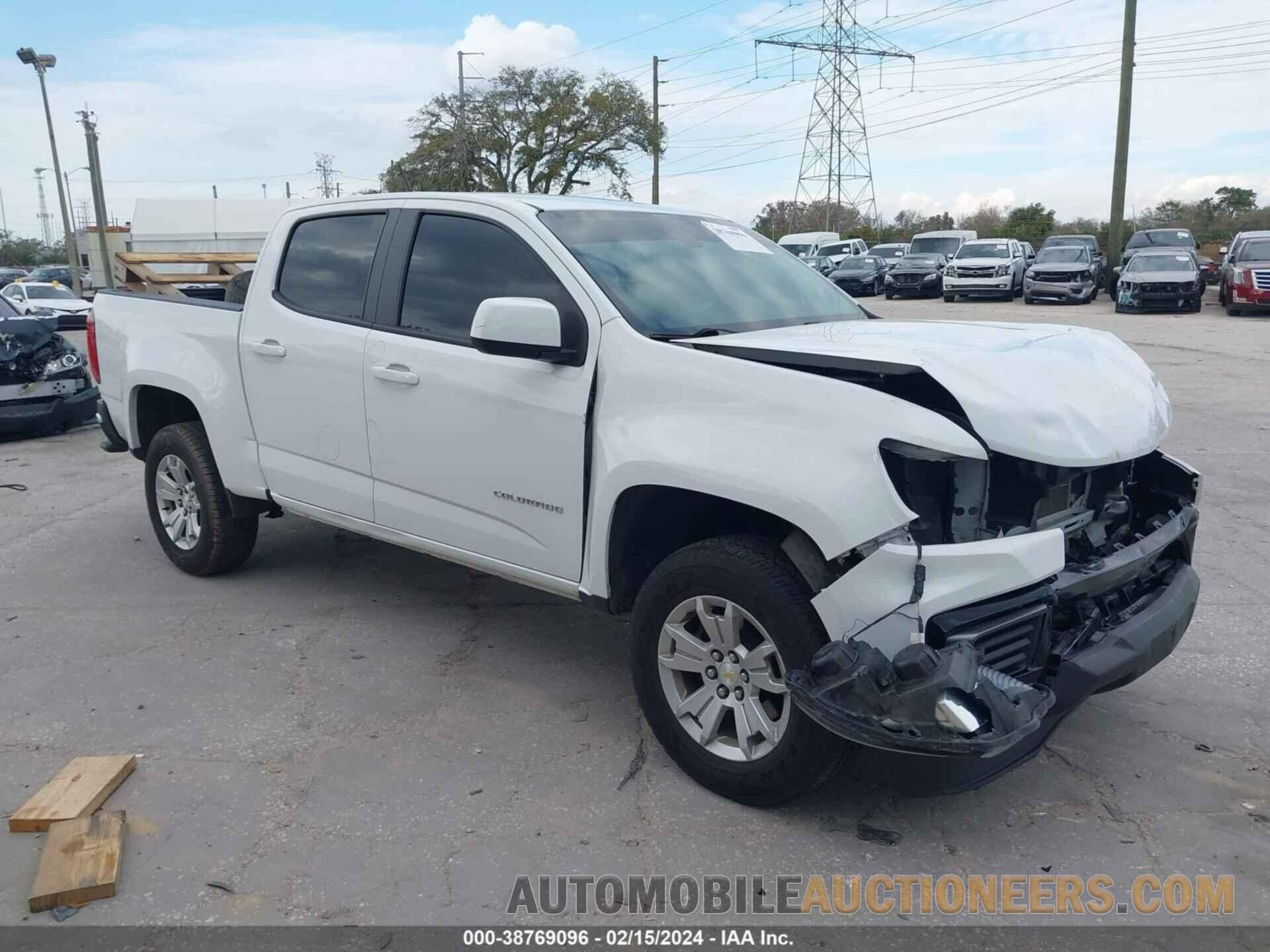 1GCGSCEN2M1143661 CHEVROLET COLORADO 2021