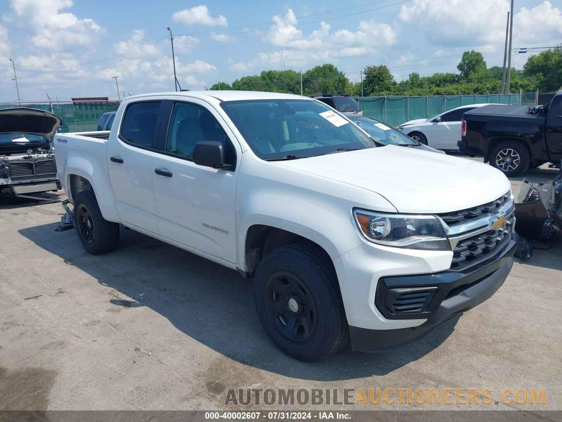 1GCGTBEN0M1119320 CHEVROLET COLORADO 2021