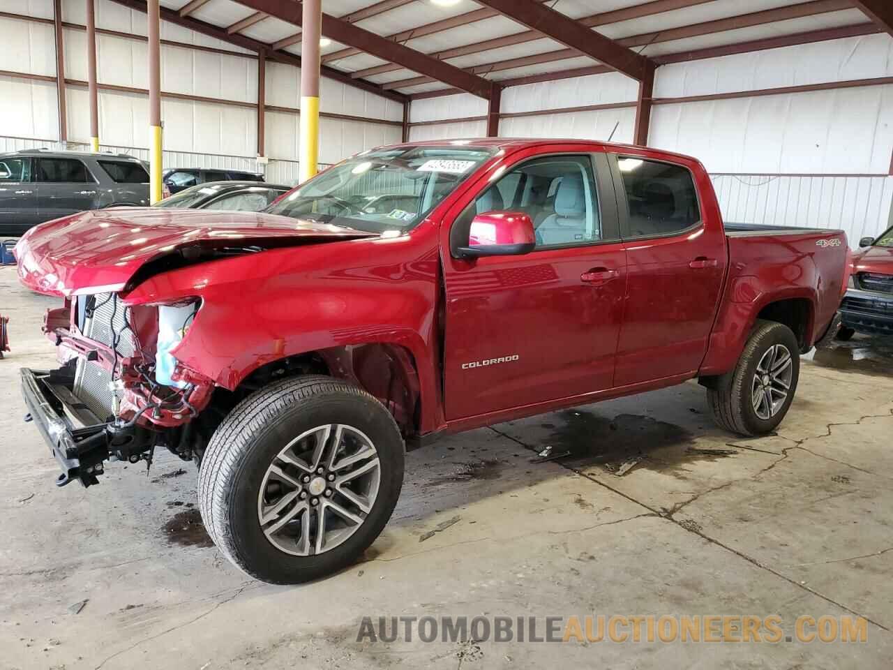 1GCGTBEN0M1179792 CHEVROLET COLORADO 2021