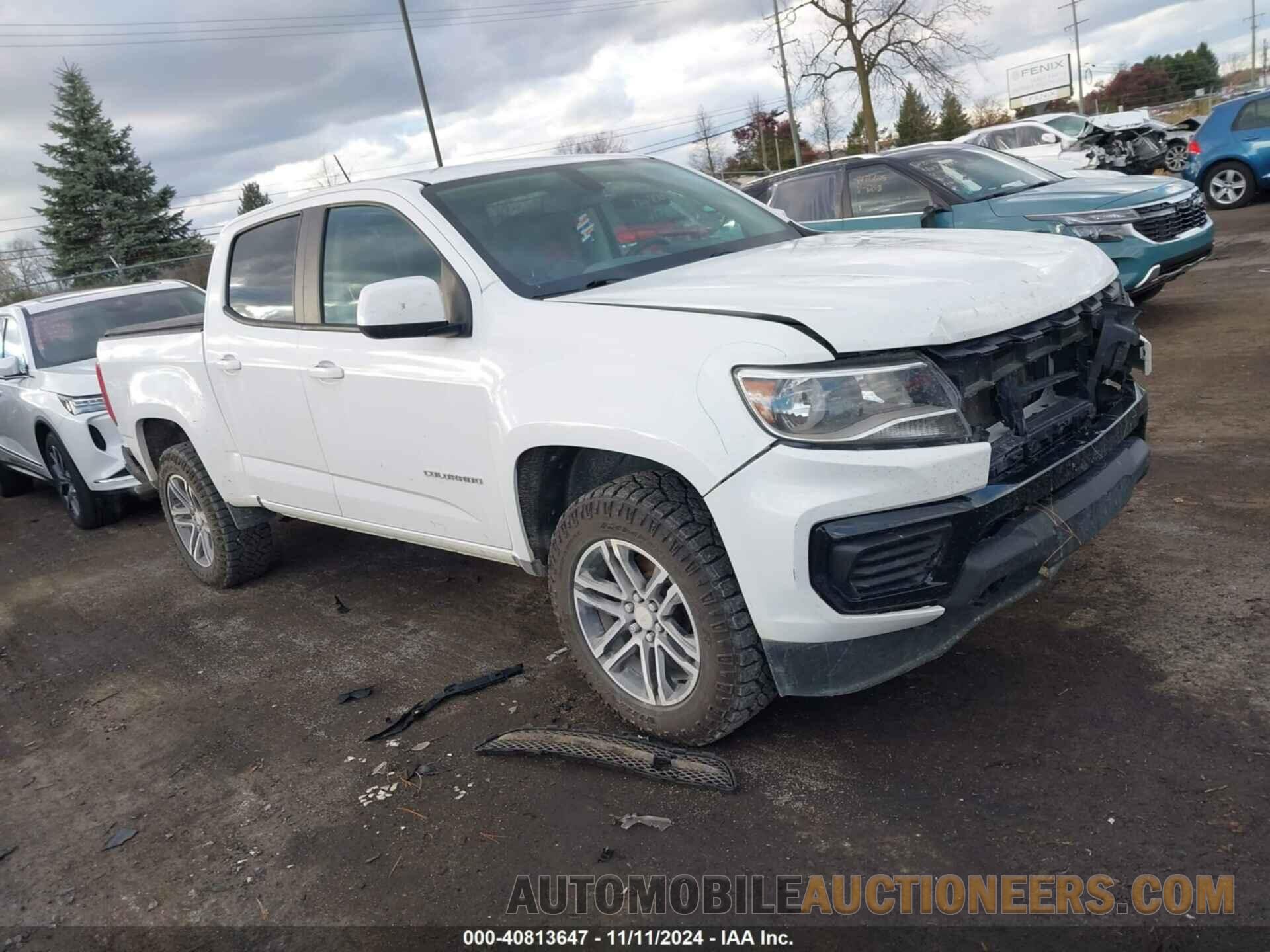 1GCGTBEN0M1258976 CHEVROLET COLORADO 2021