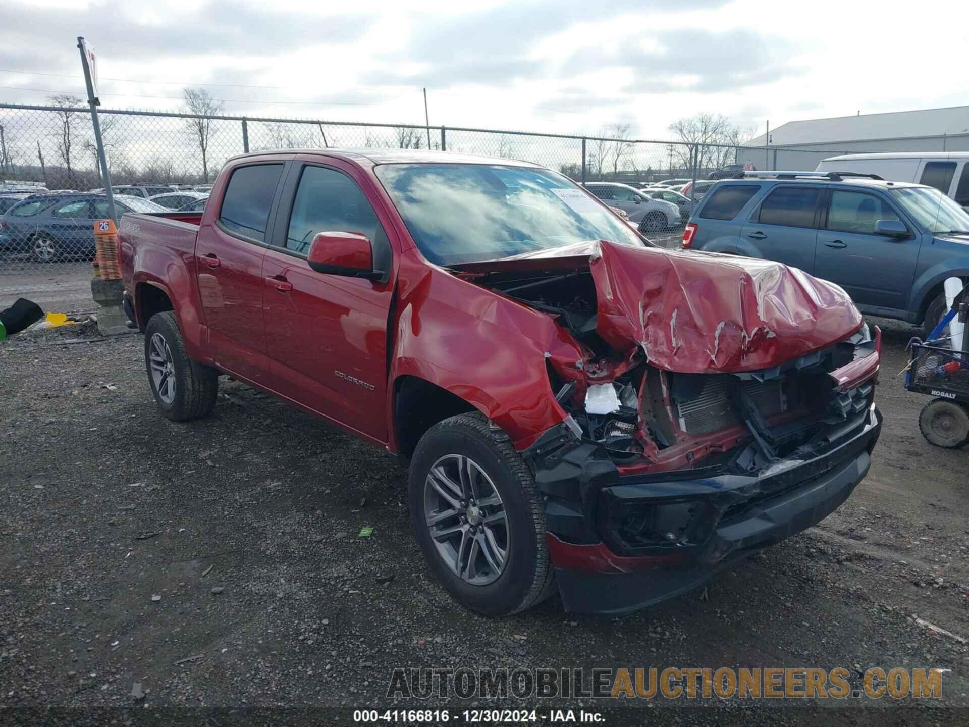 1GCGTBEN0N1116712 CHEVROLET COLORADO 2022