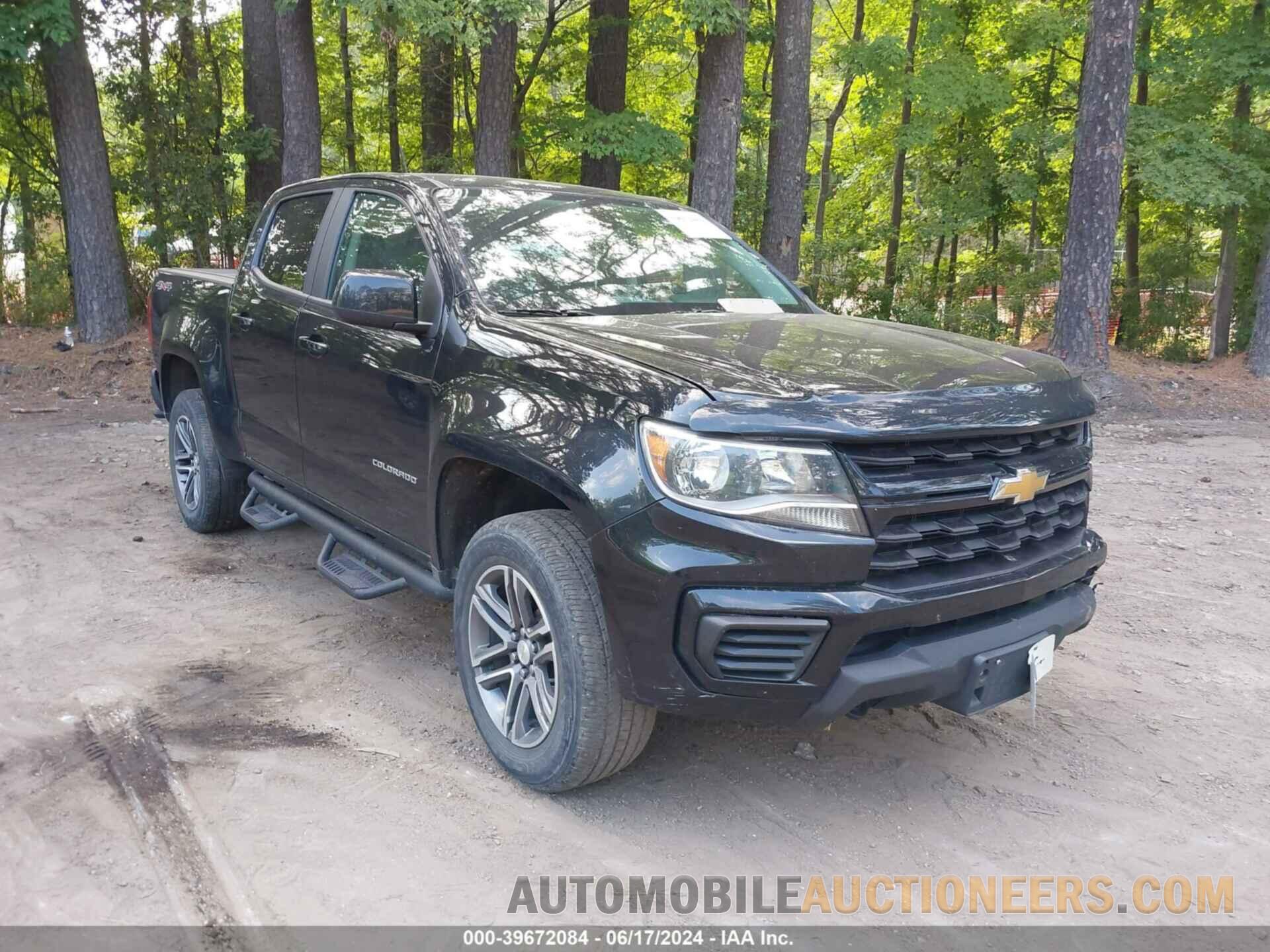 1GCGTBEN2M1105550 CHEVROLET COLORADO 2021