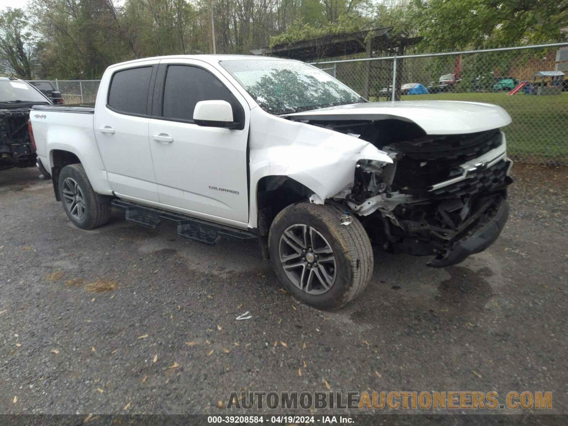 1GCGTBEN3M1119442 CHEVROLET COLORADO 2021