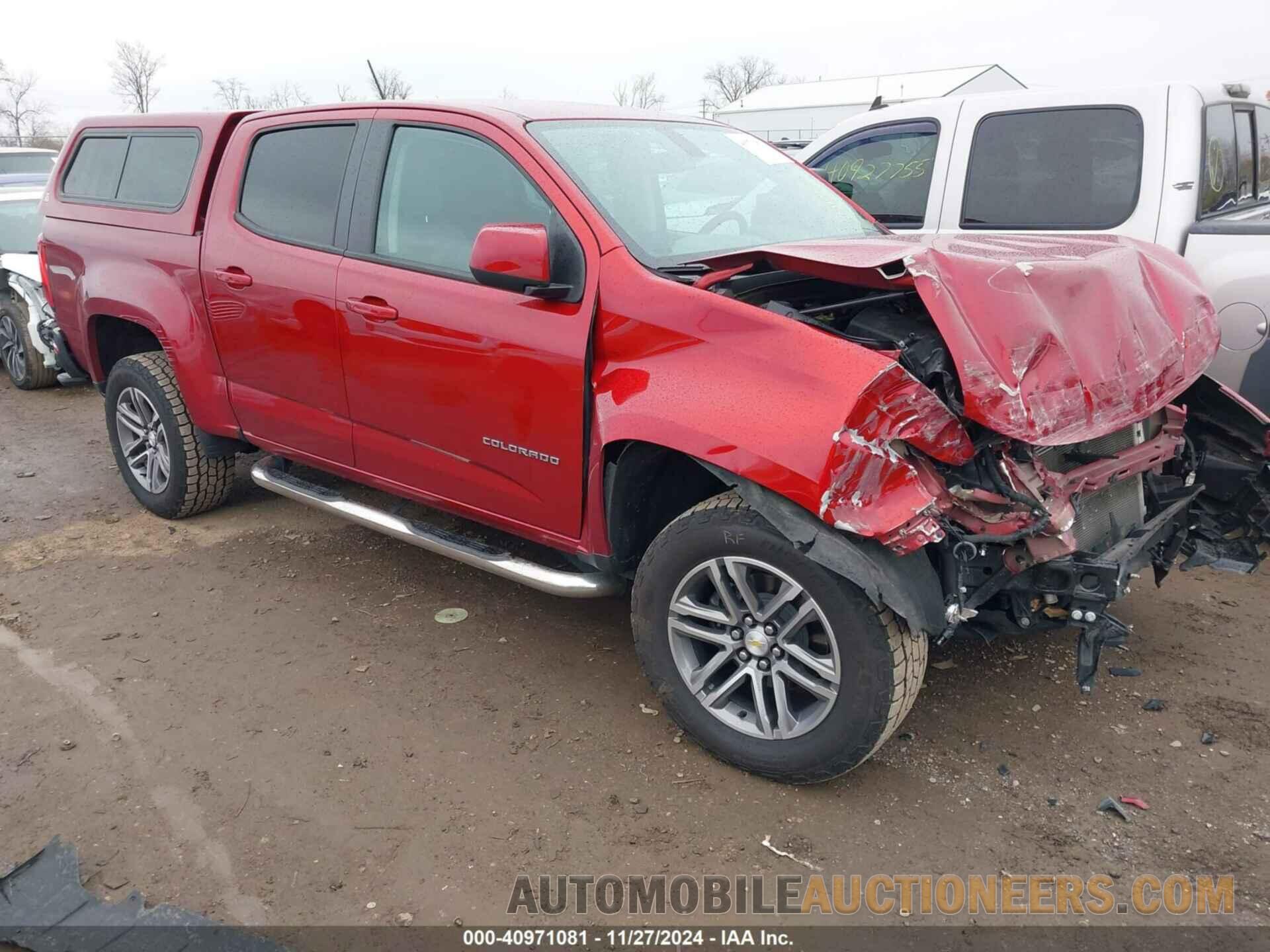 1GCGTBEN3M1253738 CHEVROLET COLORADO 2021